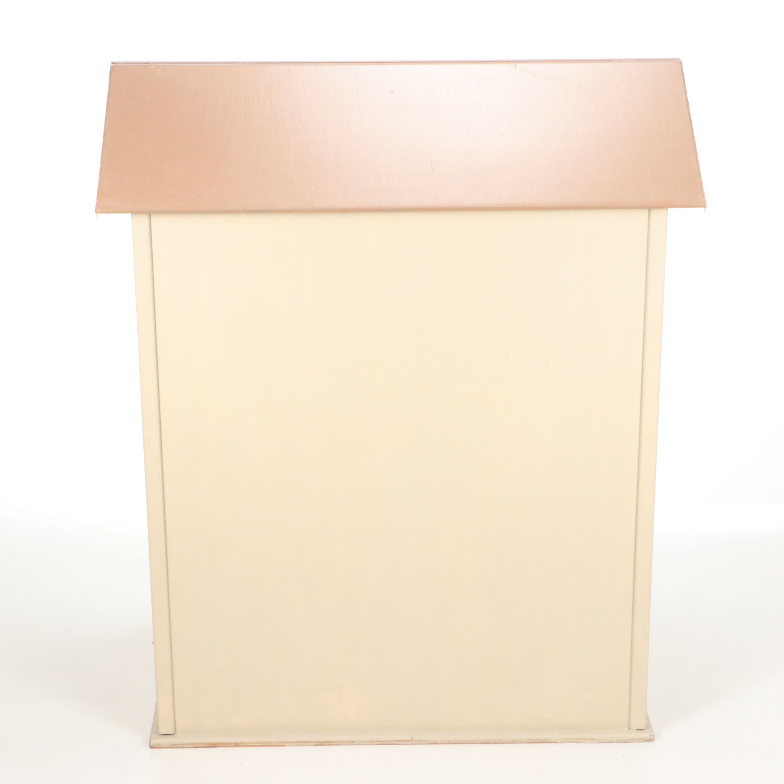 Handmade Eight-Room Wooden Dollhouse with Furniture and Accessories