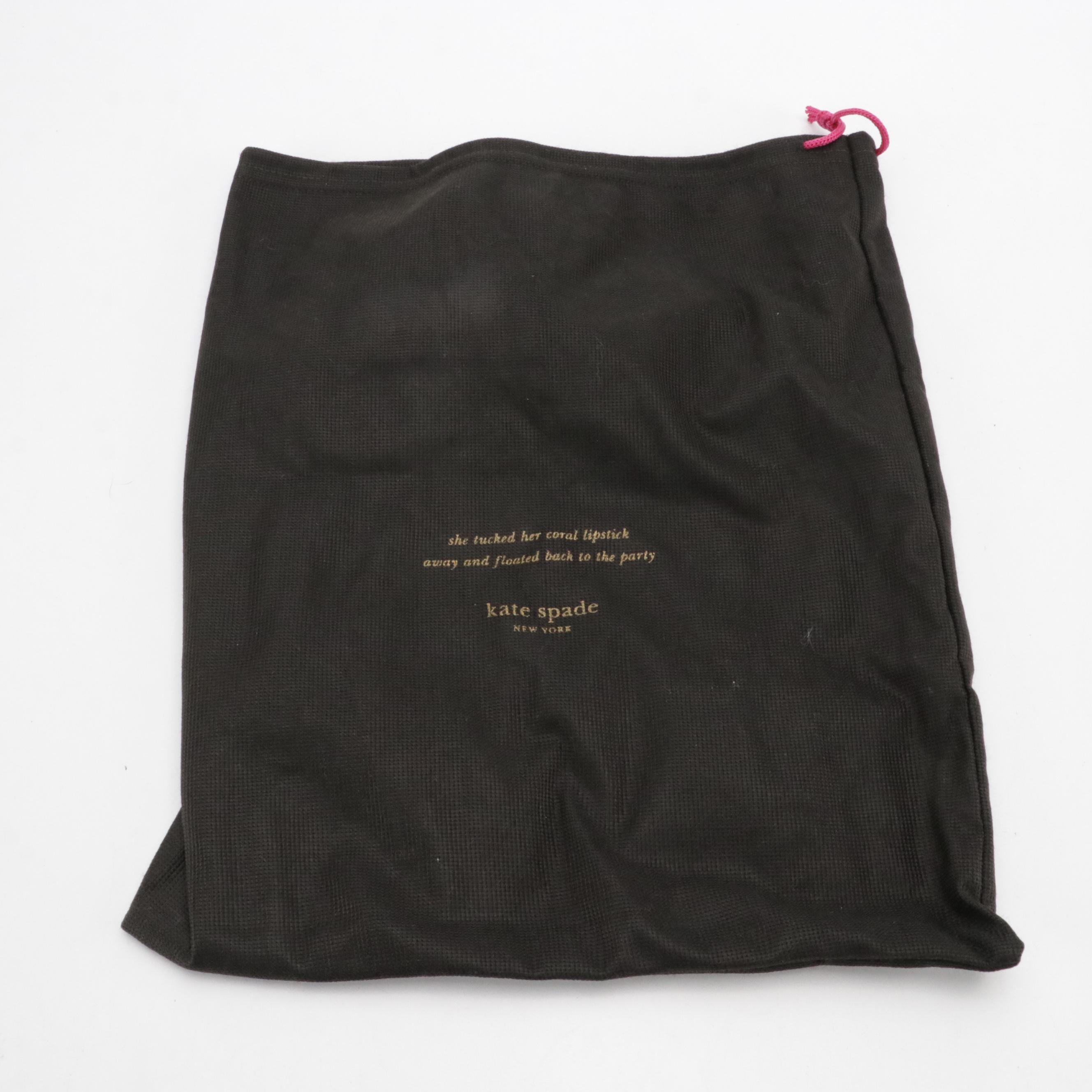 Kate Spade "Mauna" Pointed-Toe Block Heel Pumps in Black and Silver Sequin