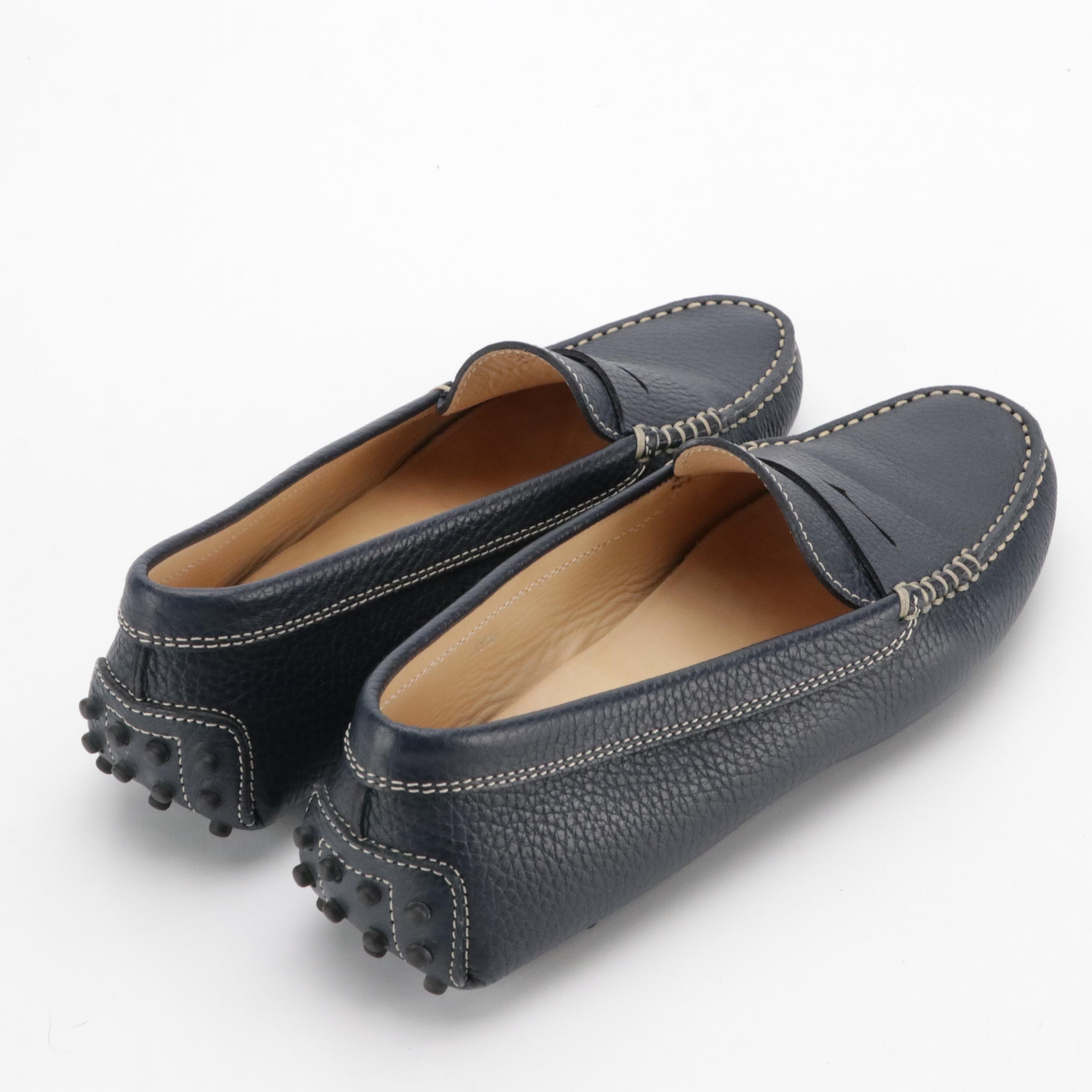 Tod's Gommino Driving Loafers in Leather and Suede