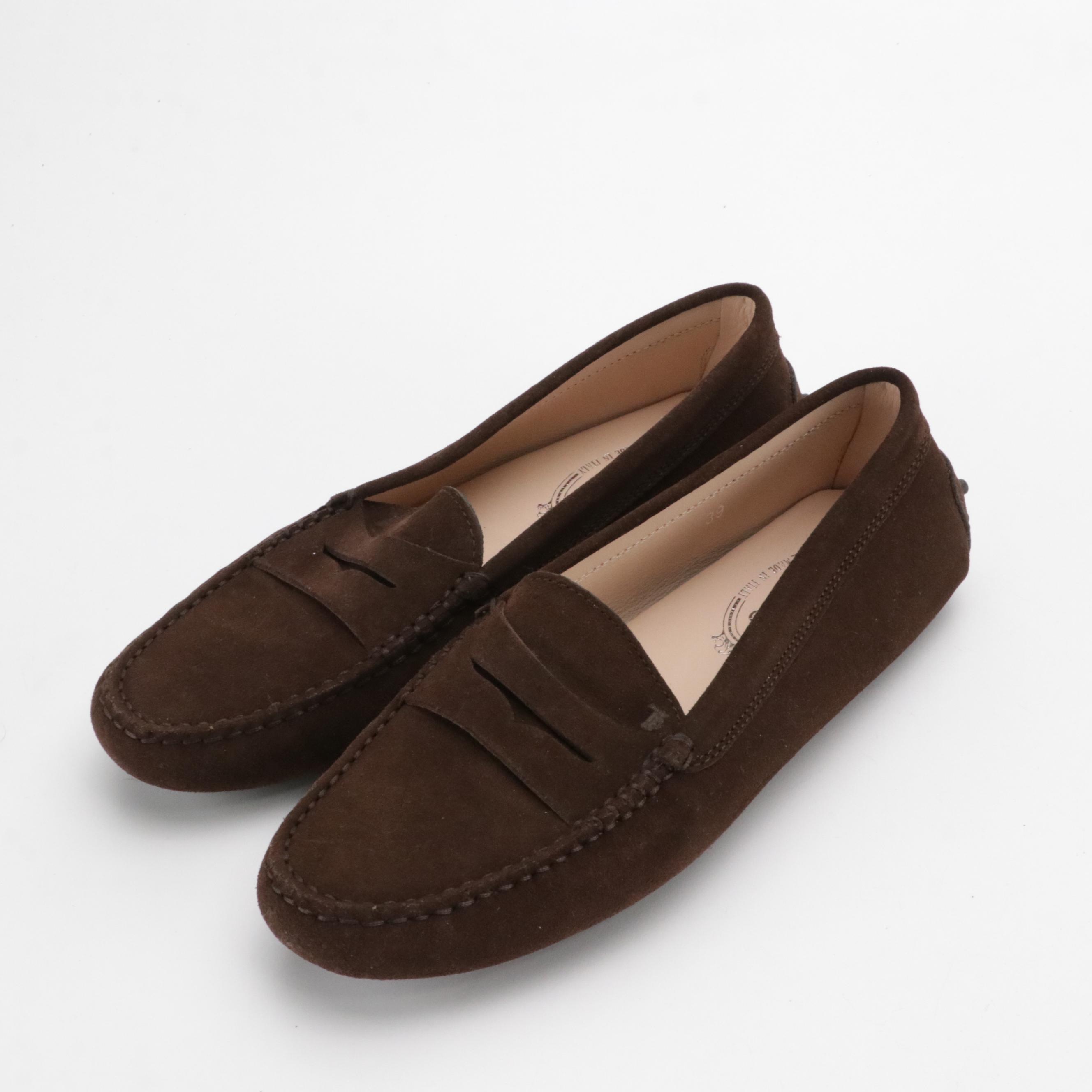 Tod's Gommino Driving Loafers in Leather and Suede