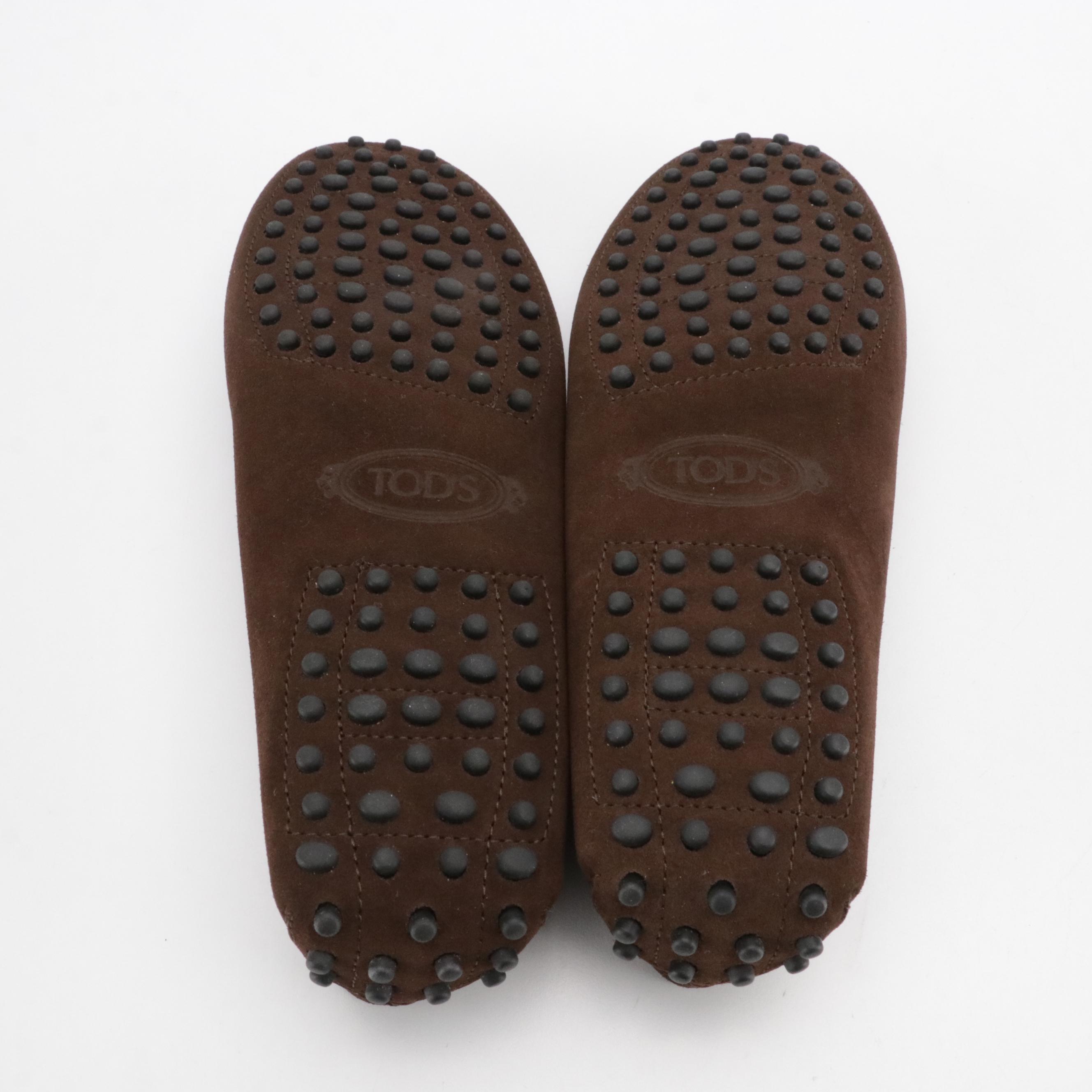 Tod's Gommino Driving Loafers in Leather and Suede