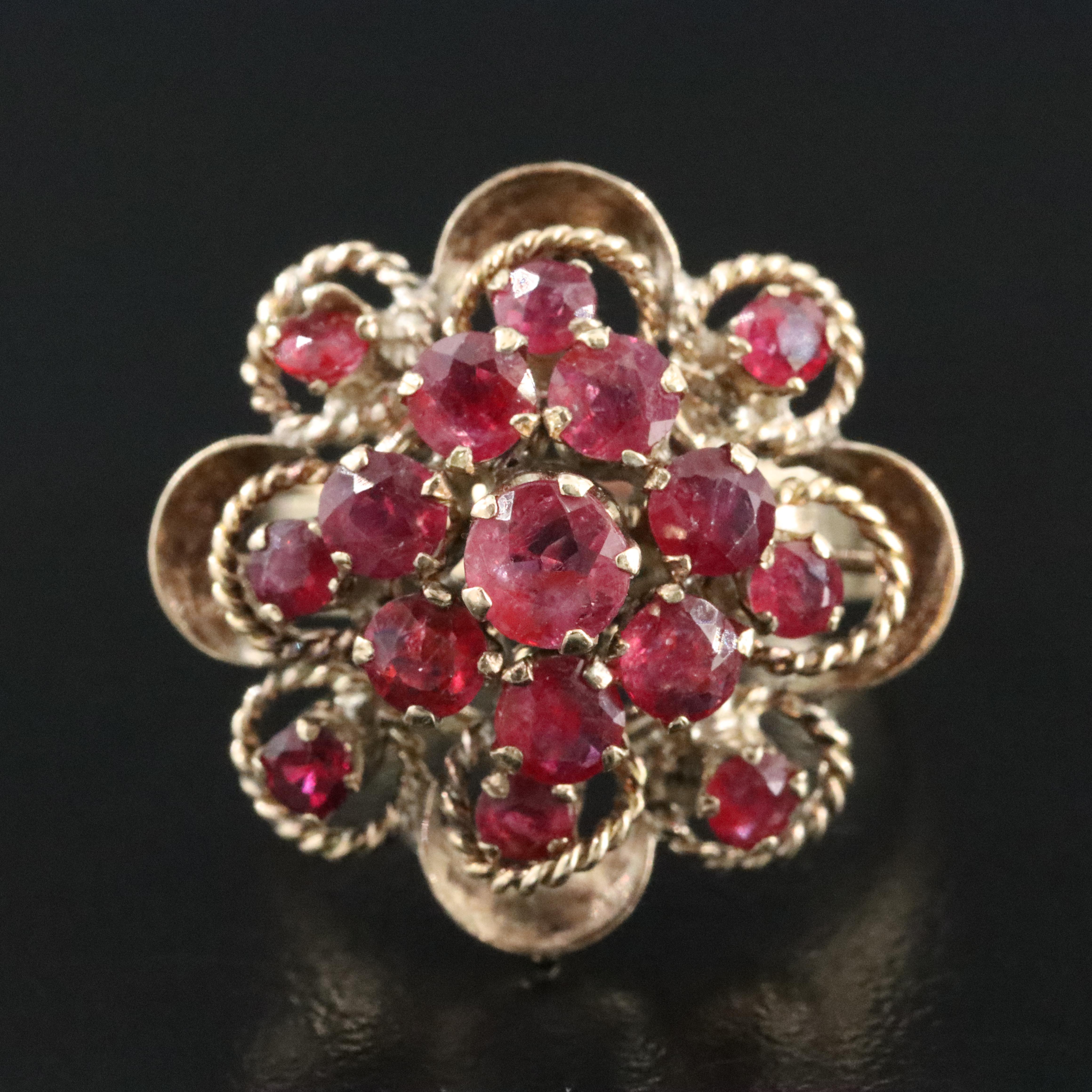 Vintage 10K Ruby Ring
