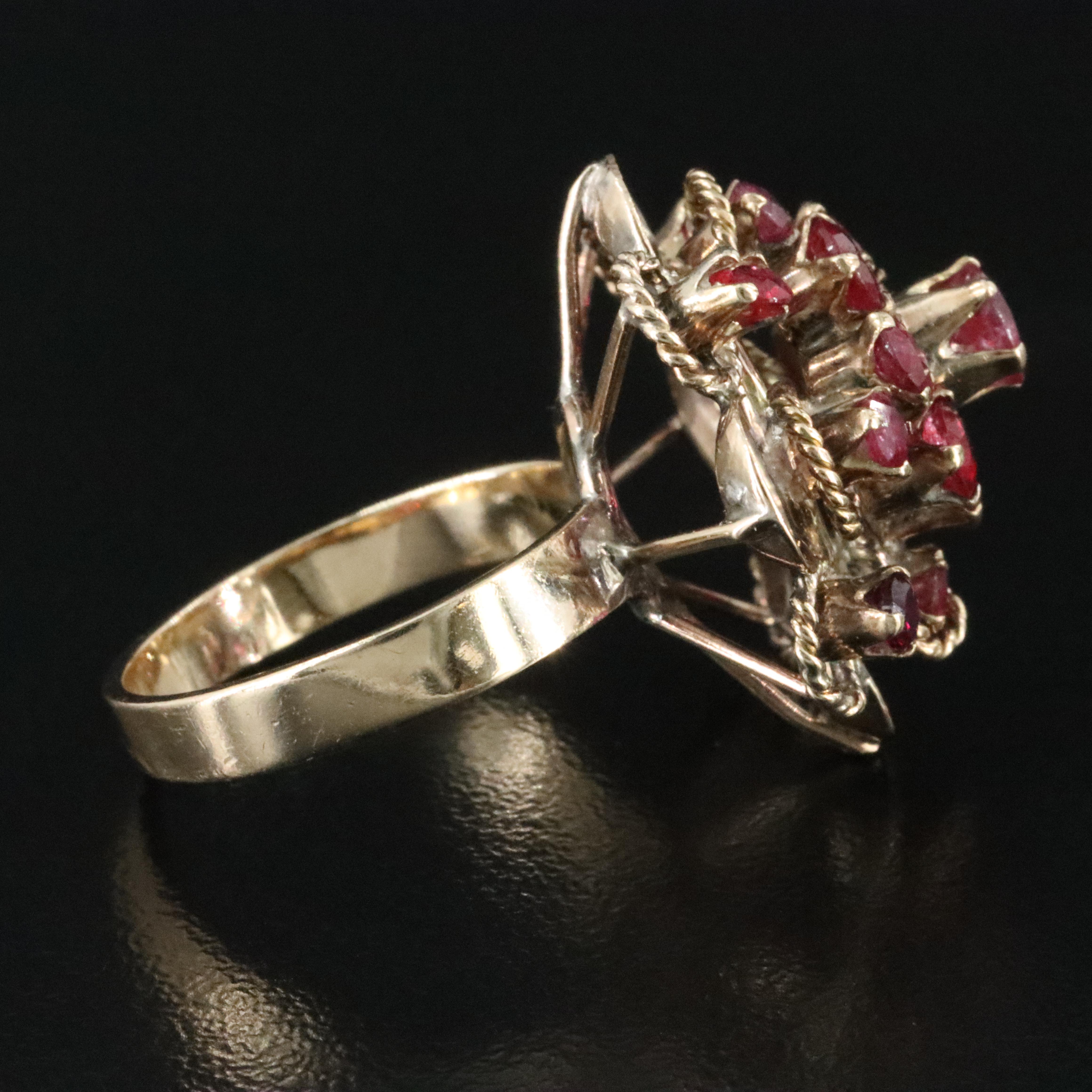 Vintage 10K Ruby Ring