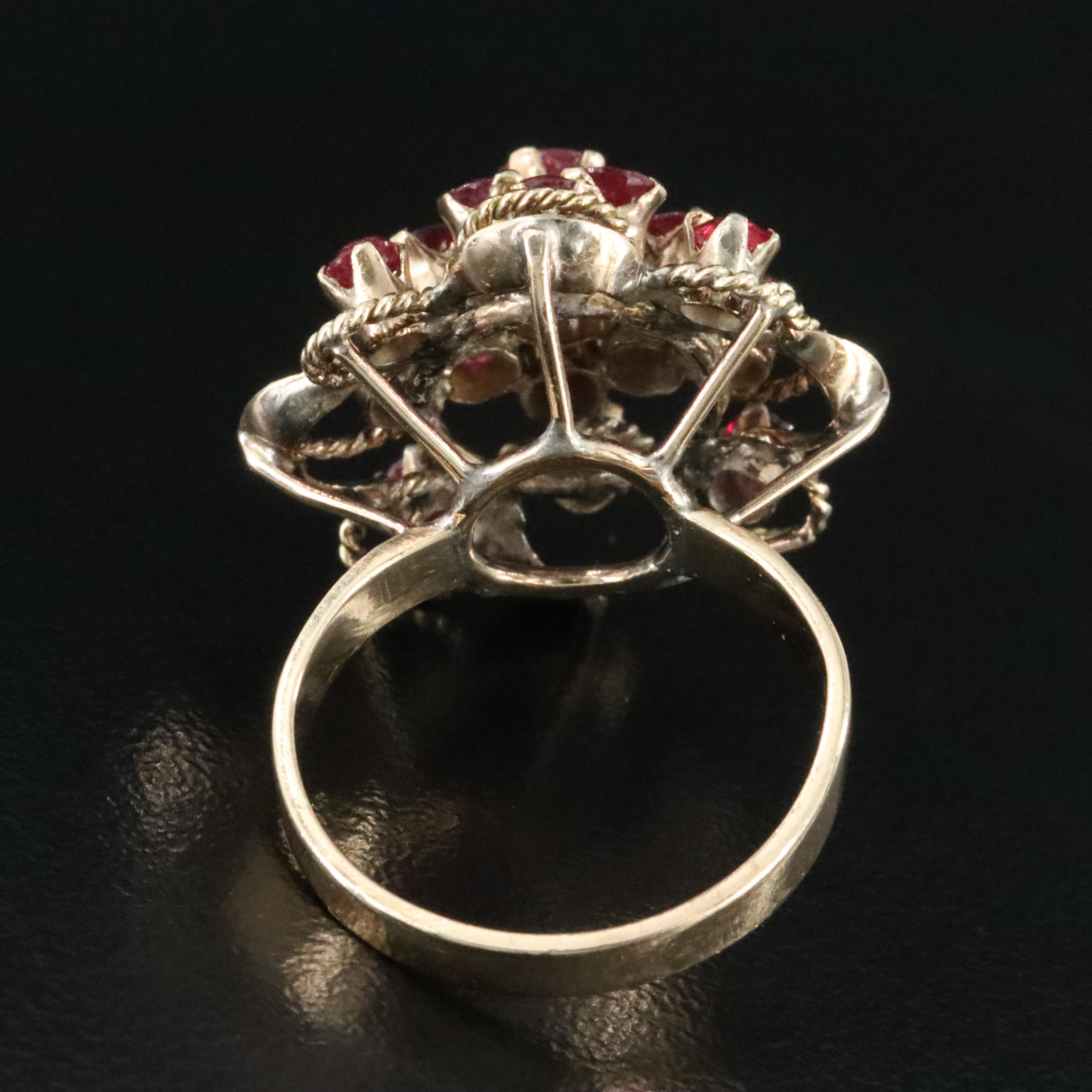 Vintage 10K Ruby Ring