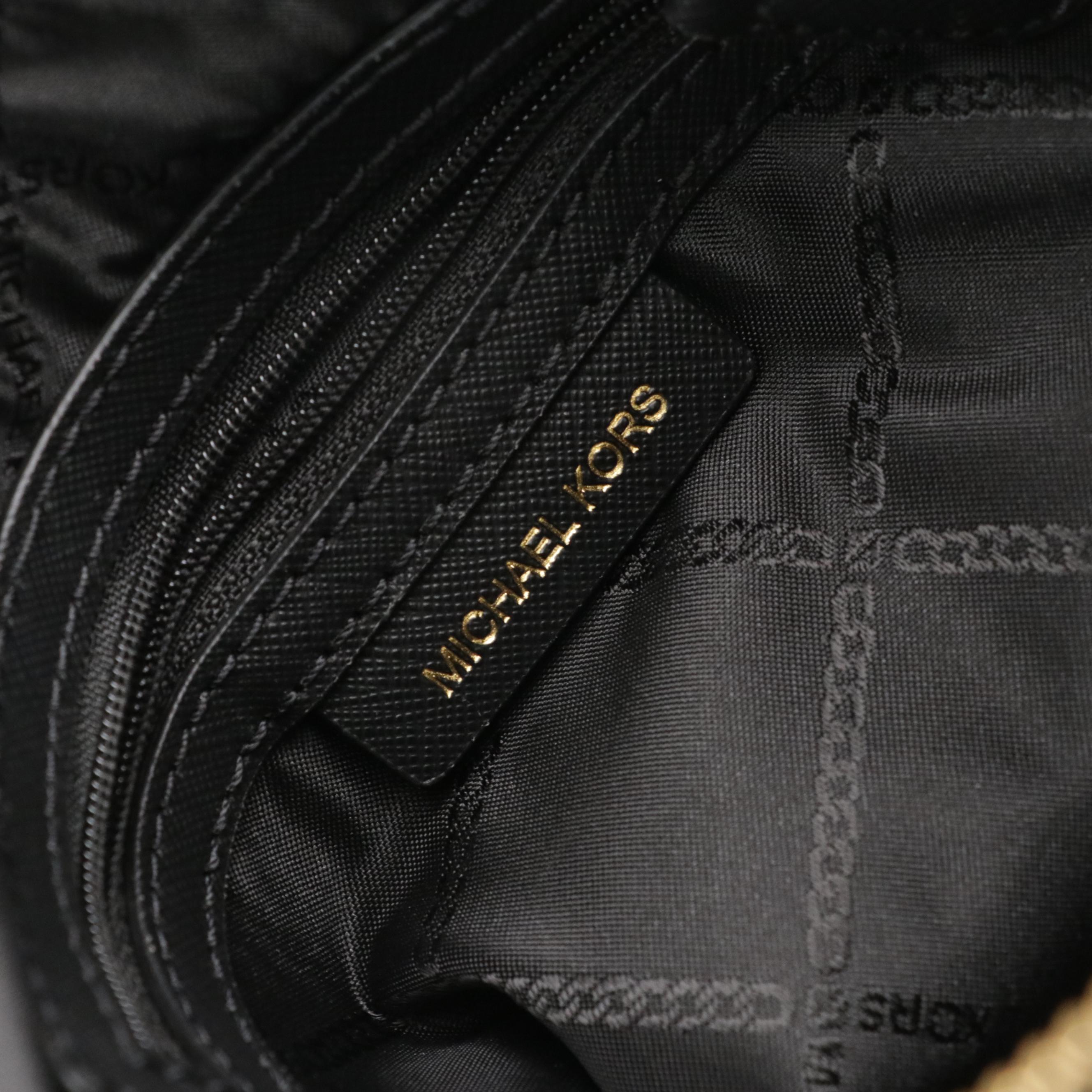 Michael Kors Leather Kensington and Nylon Jet Set Crossbody Bags