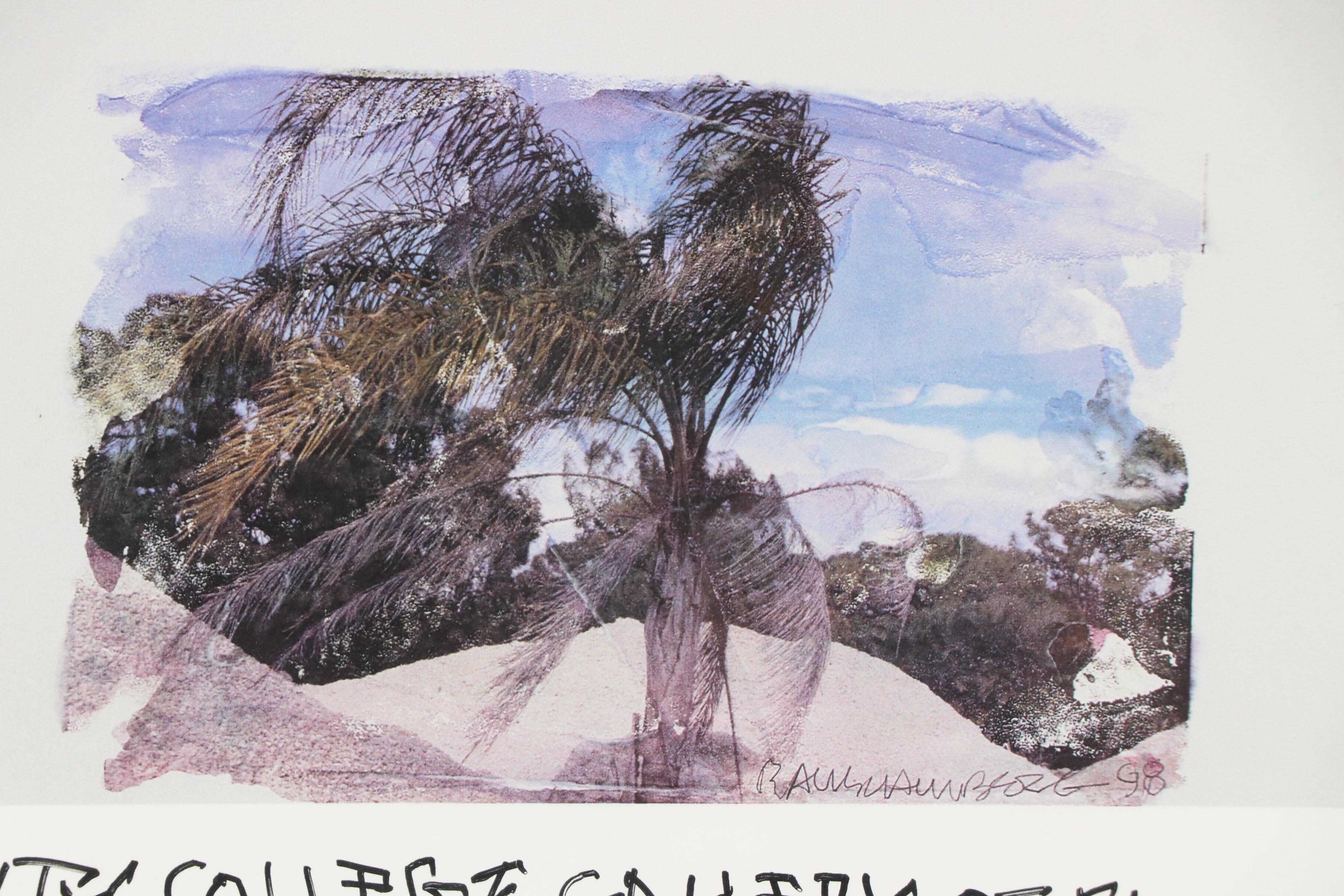 Offset Lithograph After Robert Rauschenberg "Catfish Tails," 2000