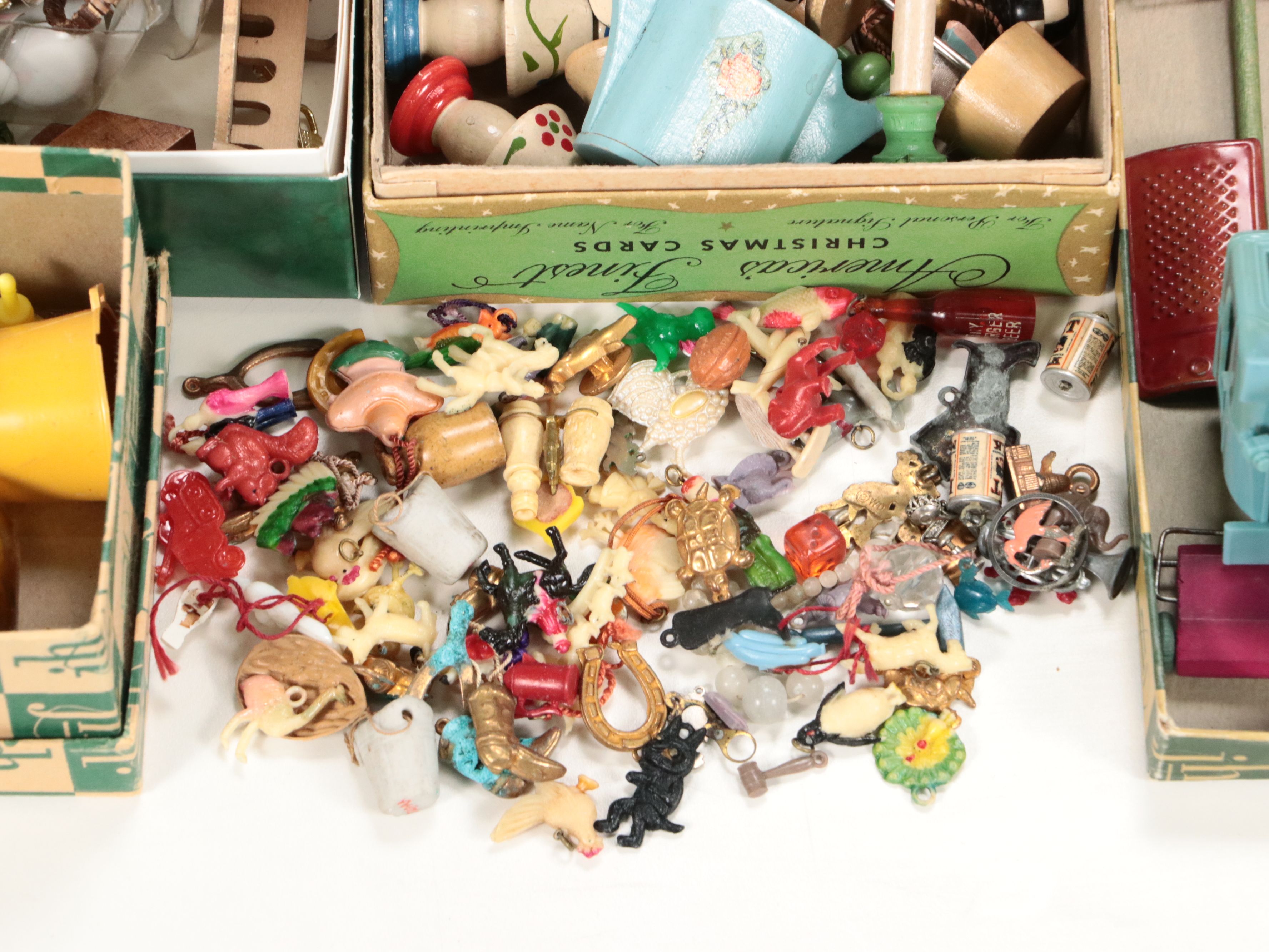 Dollhouse Furniture and Miniature Décor with Cracker Jack Prizes, More Toys