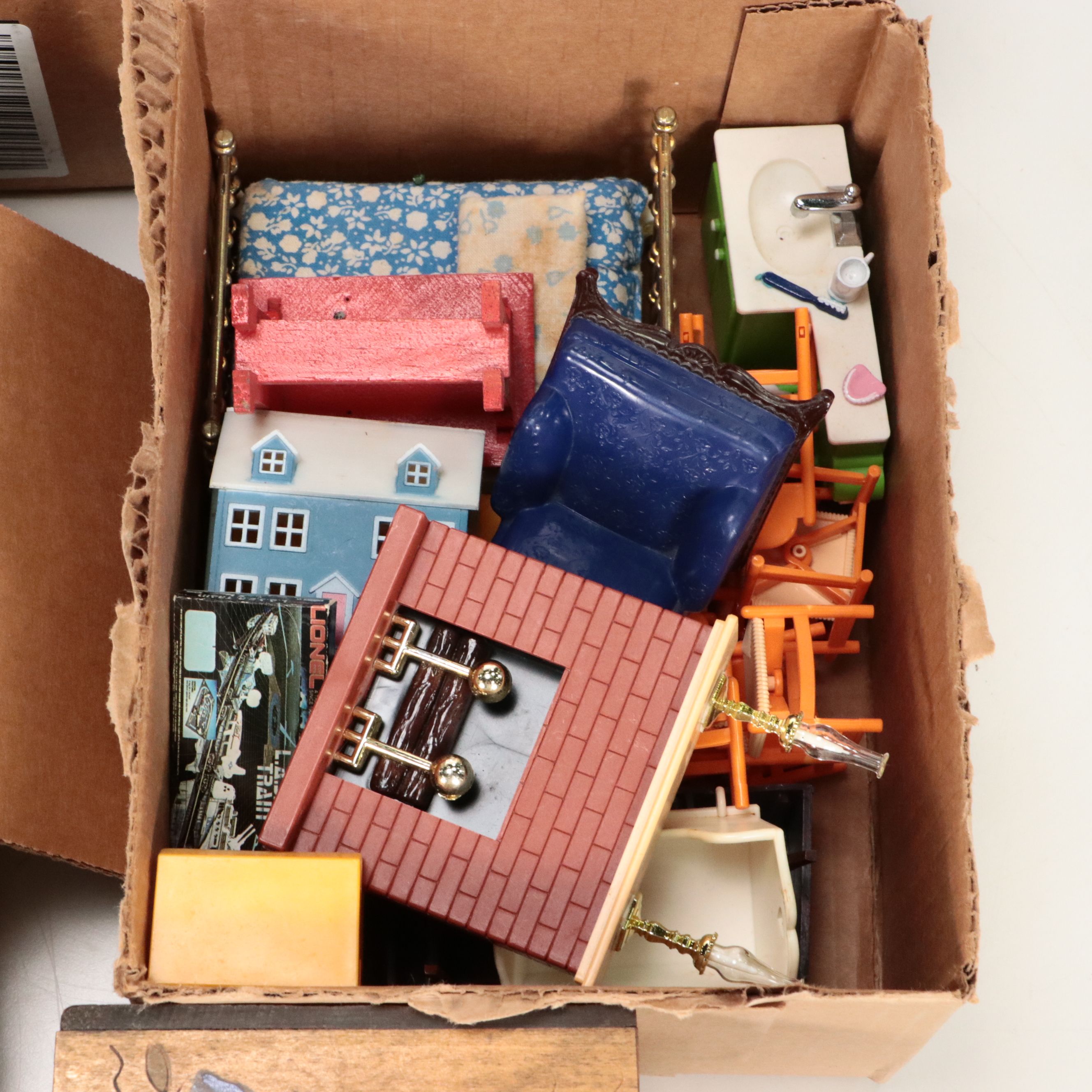 Dollhouse Furniture and Miniature Décor with Cracker Jack Prizes, More Toys