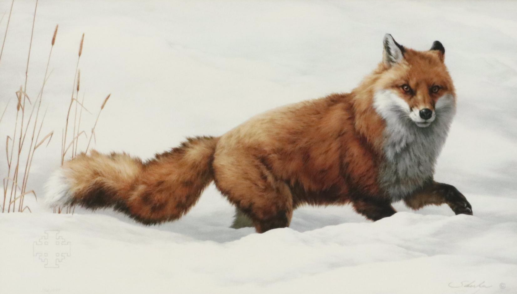 Peter Skirka Offset Lithograph "Distant Danger," Late 20th Century