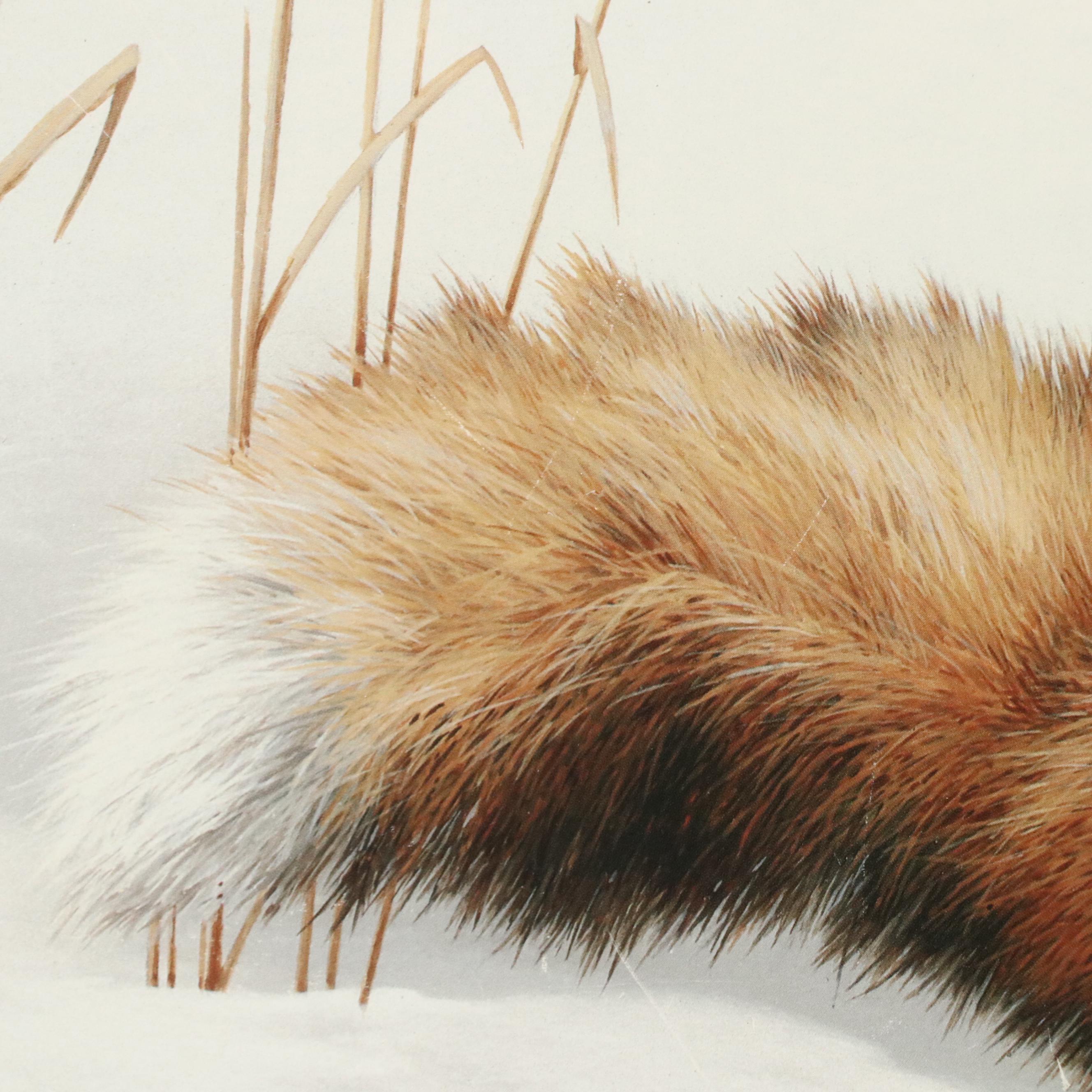 Peter Skirka Offset Lithograph "Distant Danger," Late 20th Century