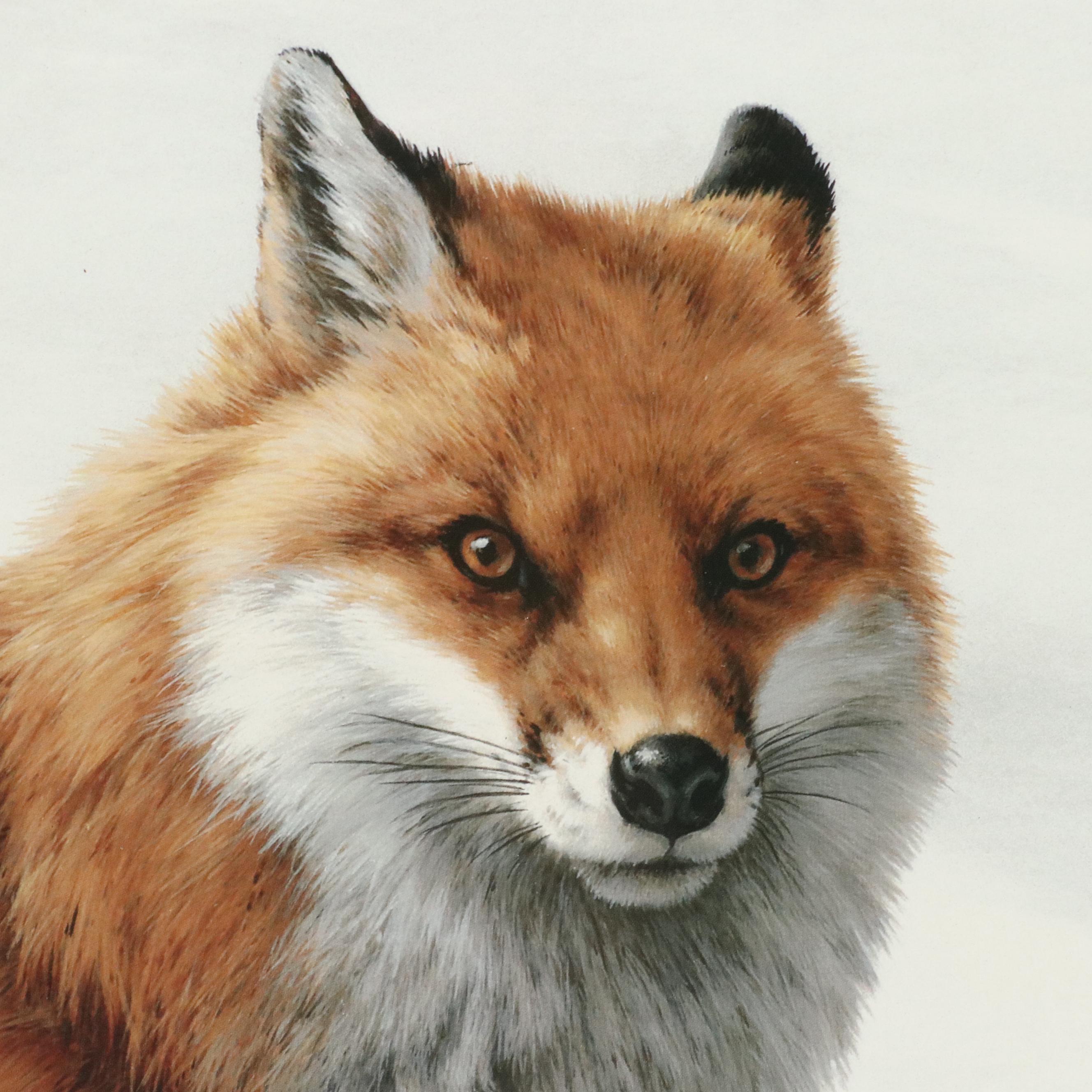 Peter Skirka Offset Lithograph "Distant Danger," Late 20th Century