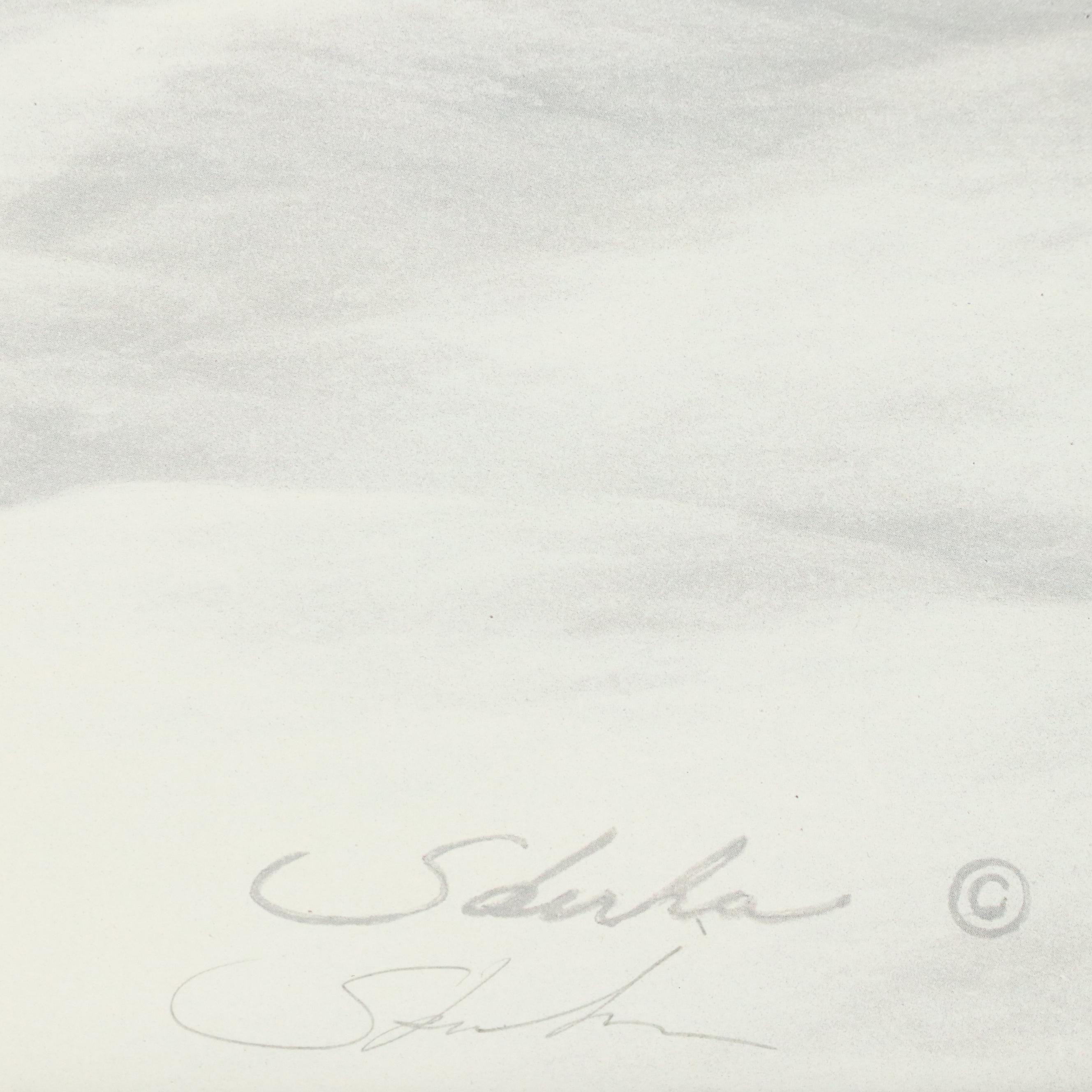 Peter Skirka Offset Lithograph "Distant Danger," Late 20th Century