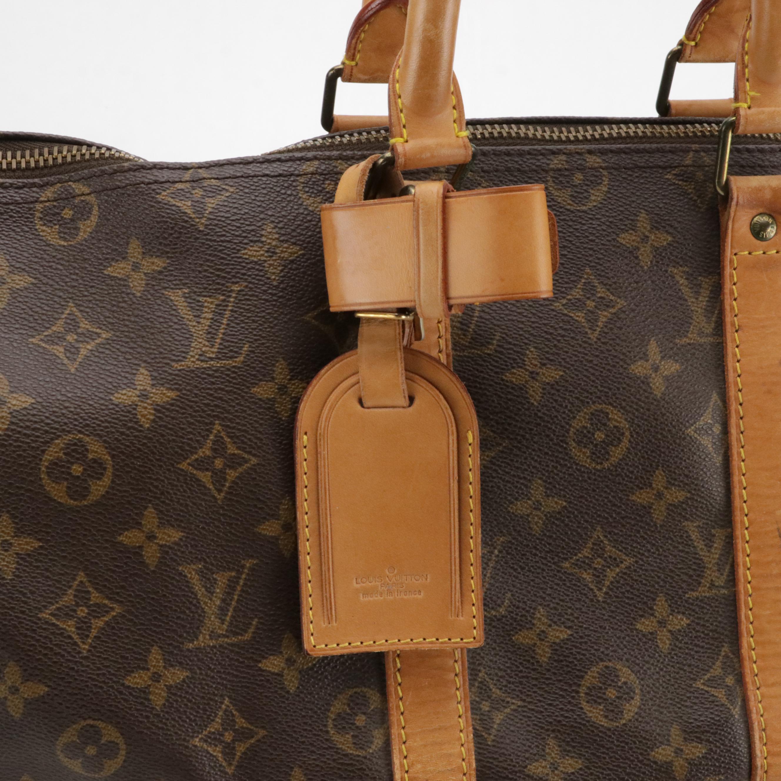 Louis Vuitton Keepall 45 in Monogram Canvas and Vachetta Leather