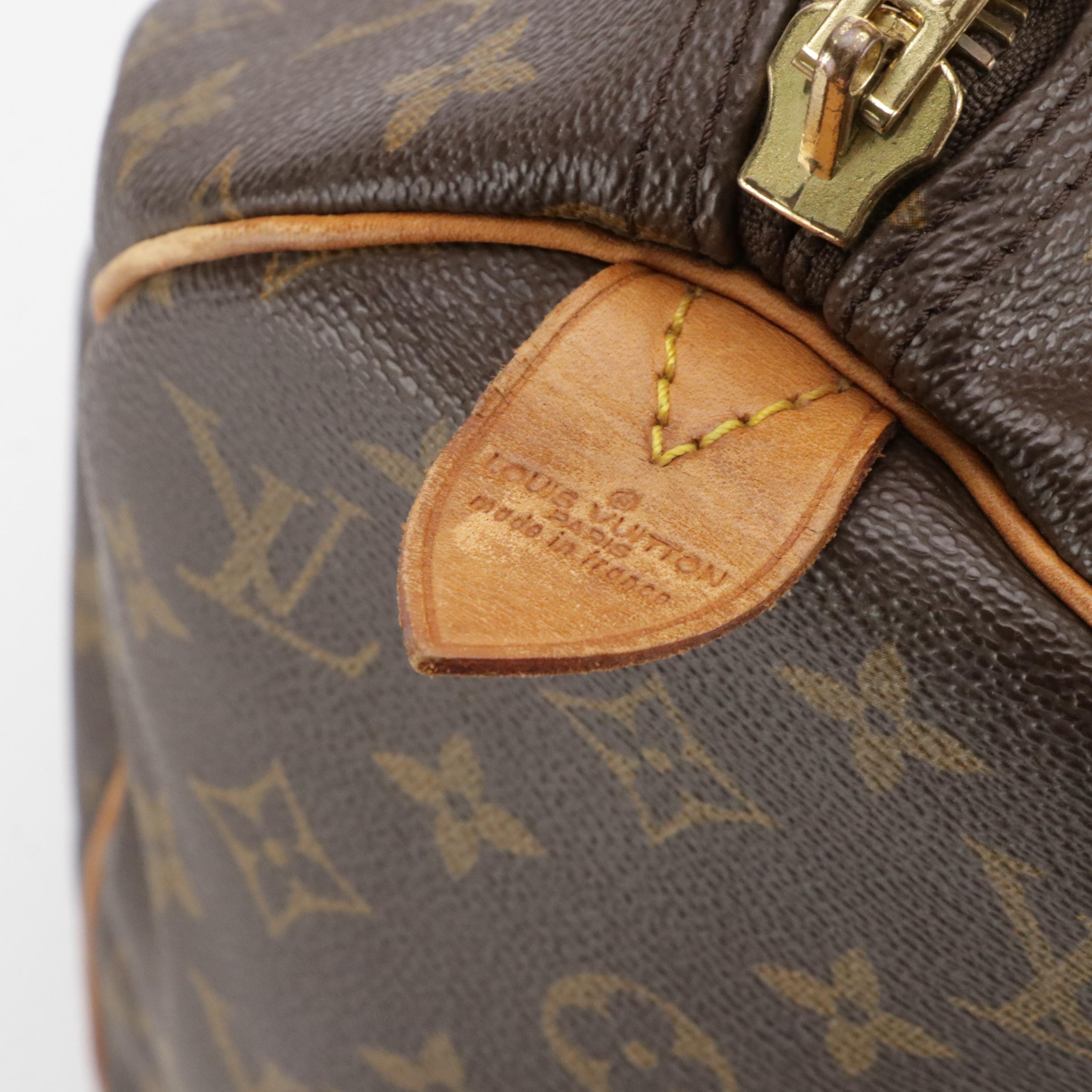 Louis Vuitton Keepall 45 in Monogram Canvas and Vachetta Leather