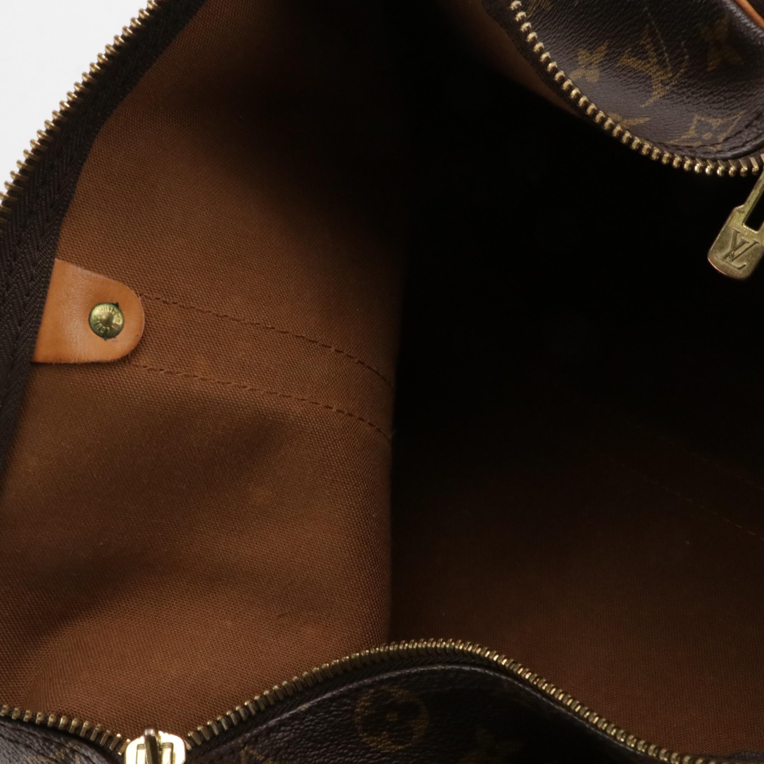 Louis Vuitton Keepall 45 in Monogram Canvas and Vachetta Leather