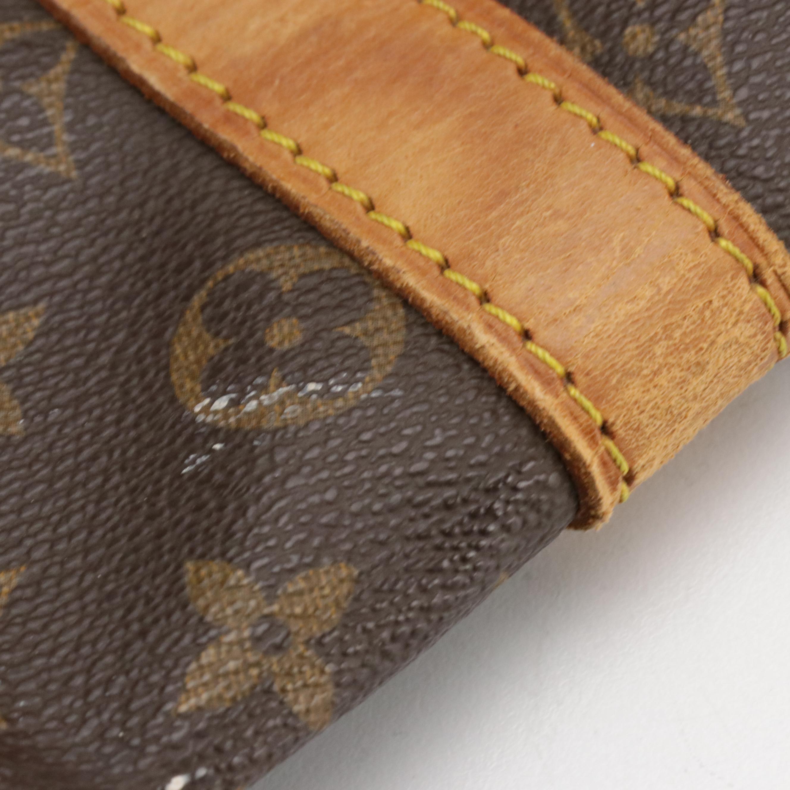 Louis Vuitton Keepall 45 in Monogram Canvas and Vachetta Leather