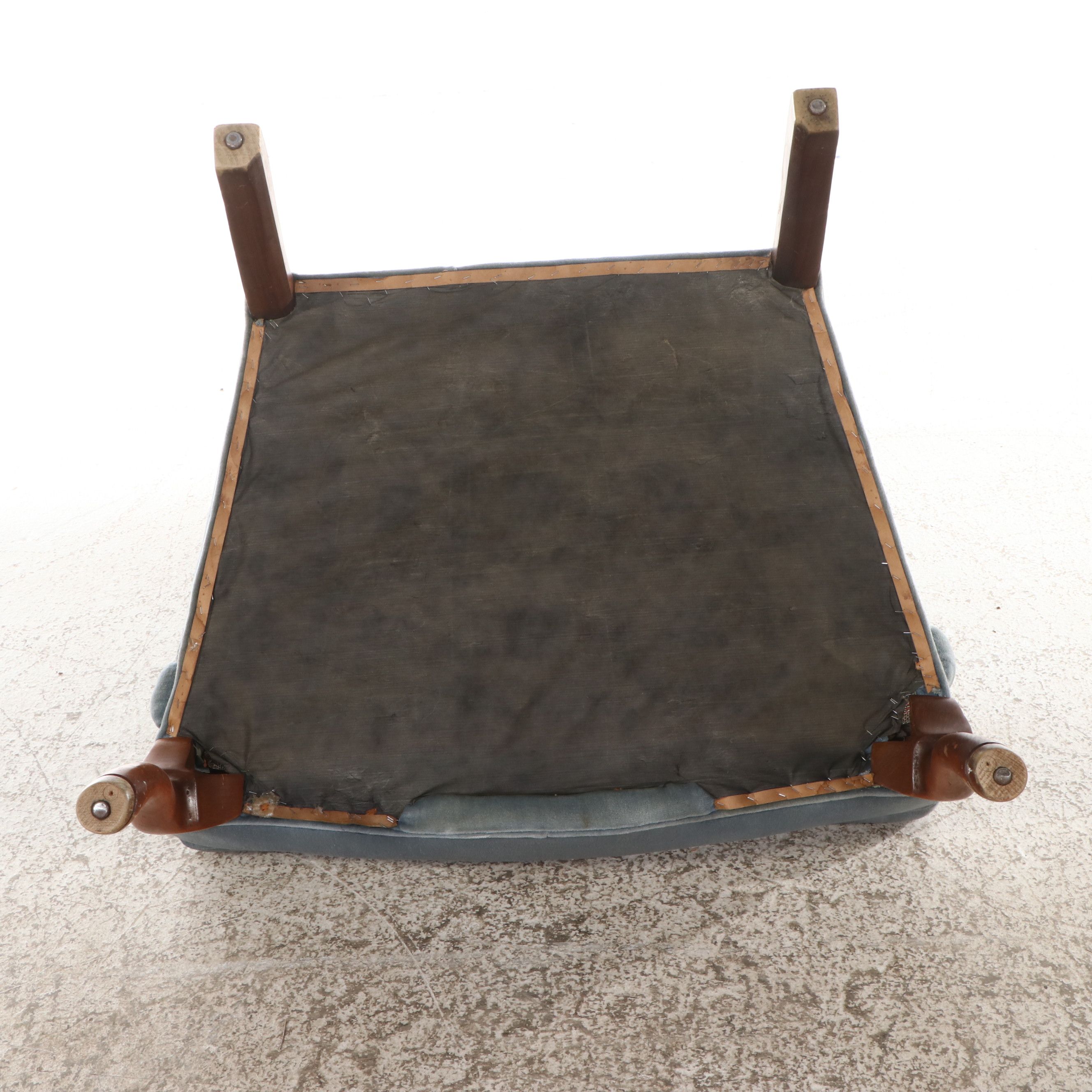 Wittenburg Furniture Queen Anne Style Wingback Chair, Late 20th Century