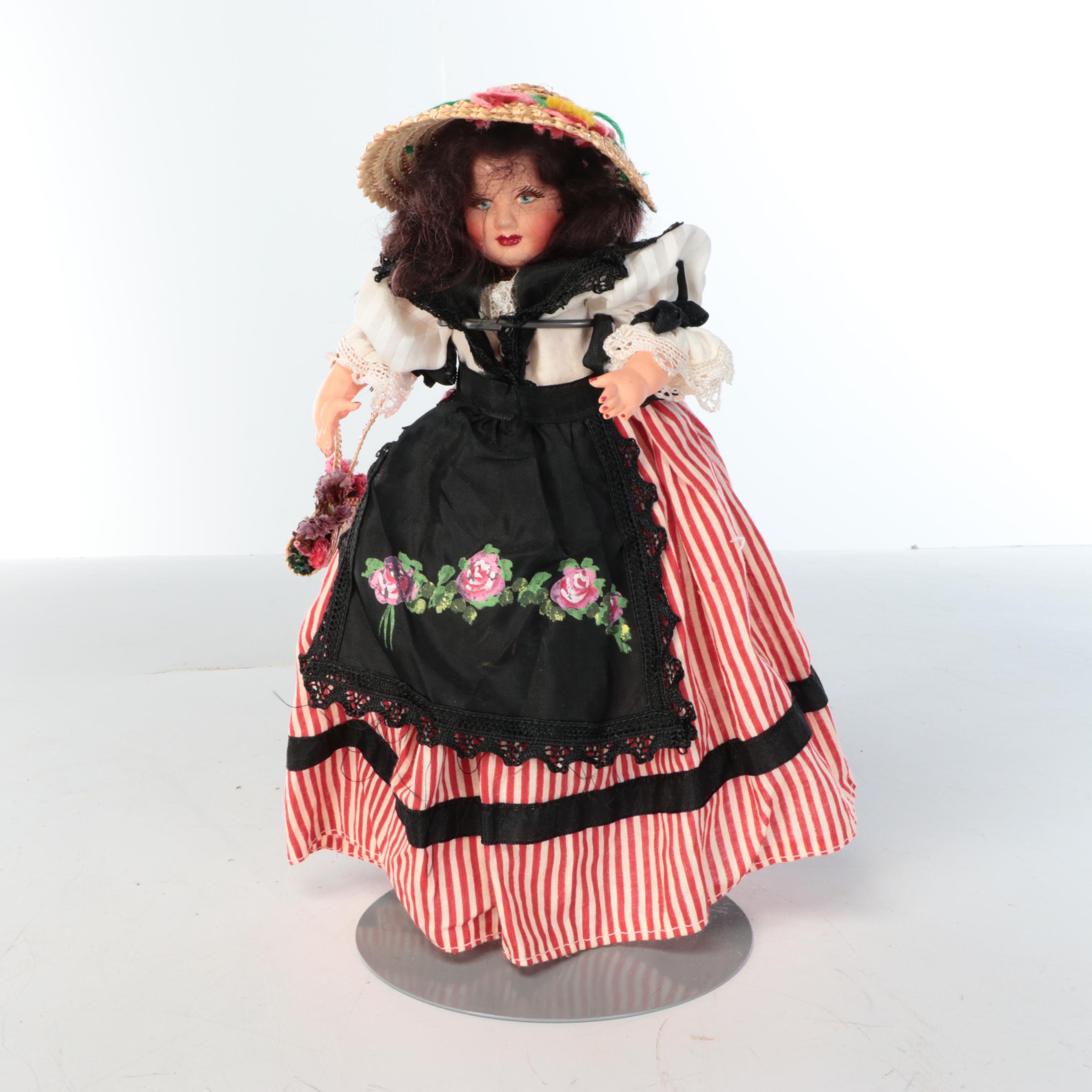 Treasures In Lace, Seymour Mann and Other Hand-Painted Porcelain Dolls