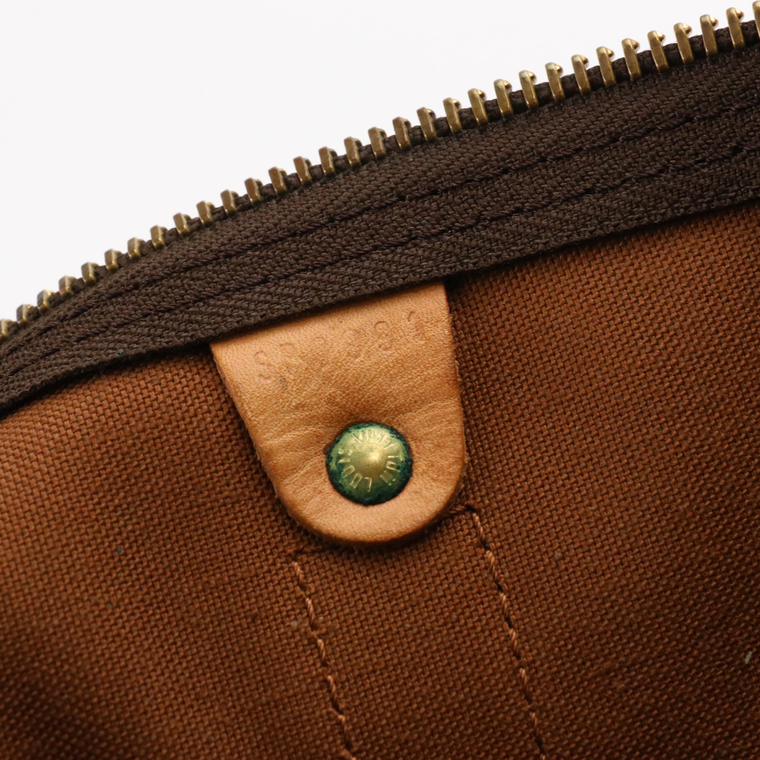 Louis Vuitton Keepall Bandoulière 50 in Monogram Canvas and Vachetta Leather