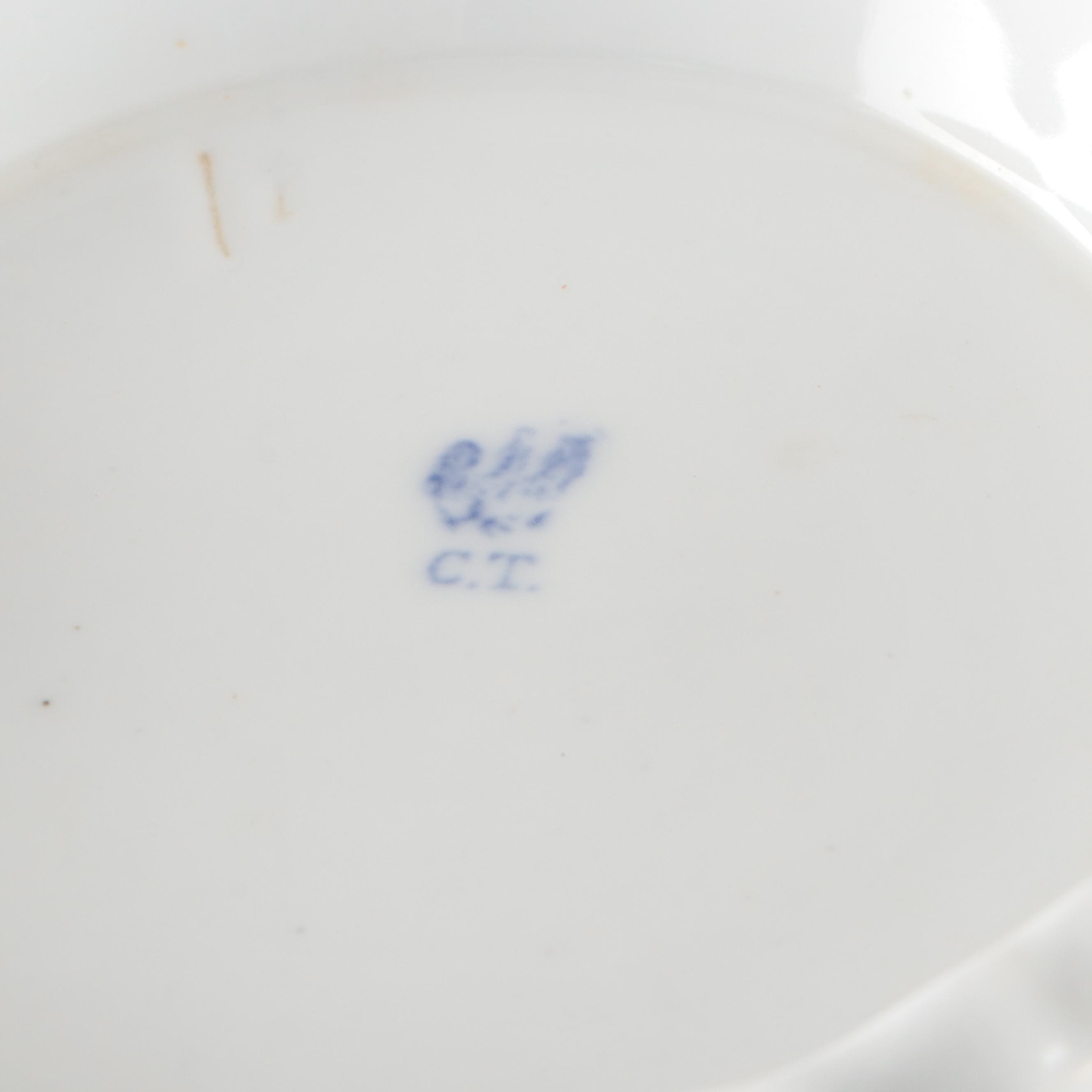 Carl Tielsch Porcelain Open Border Fruit Bowls, Late 19th Century