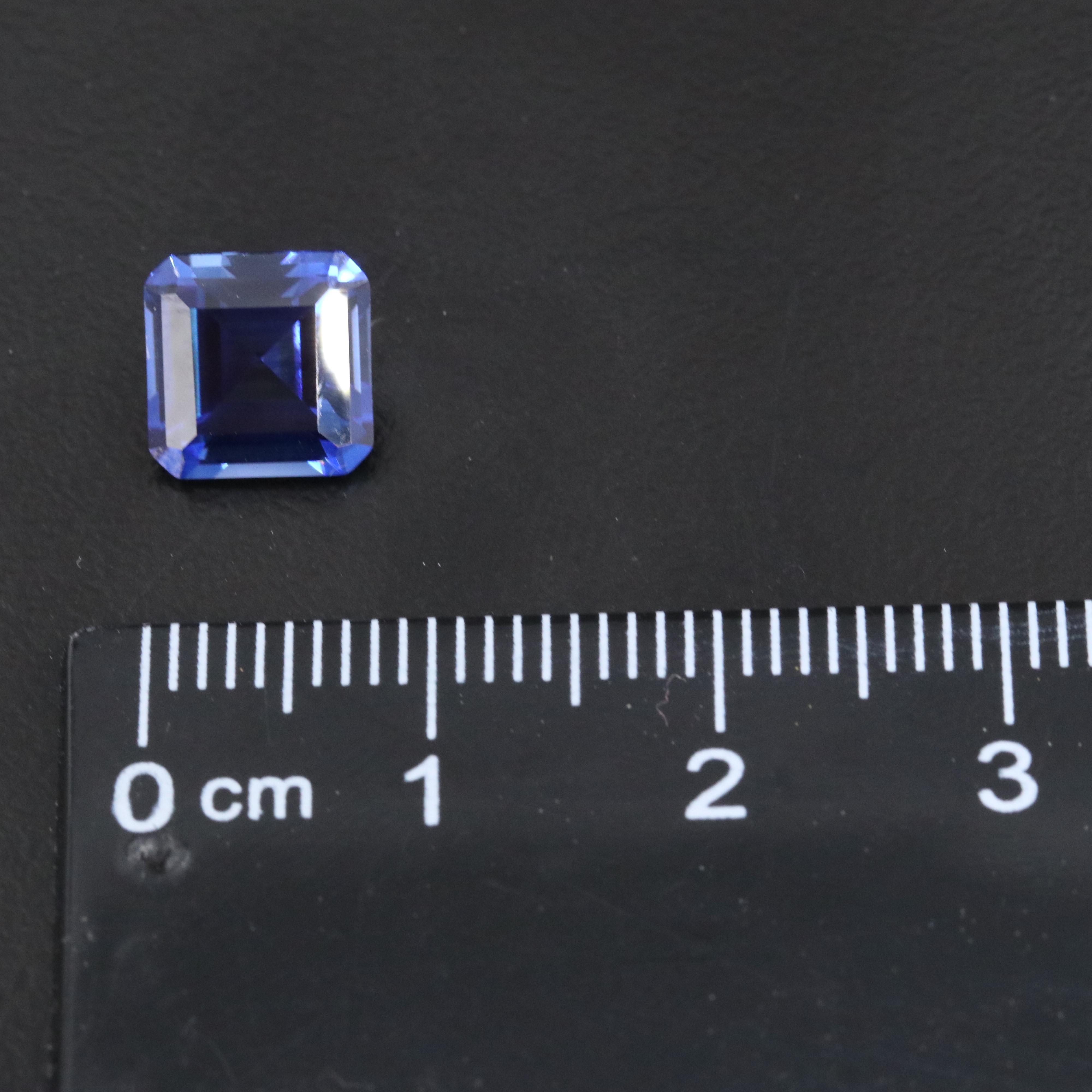 Loose 3.09 CT Lab Grown Sapphire