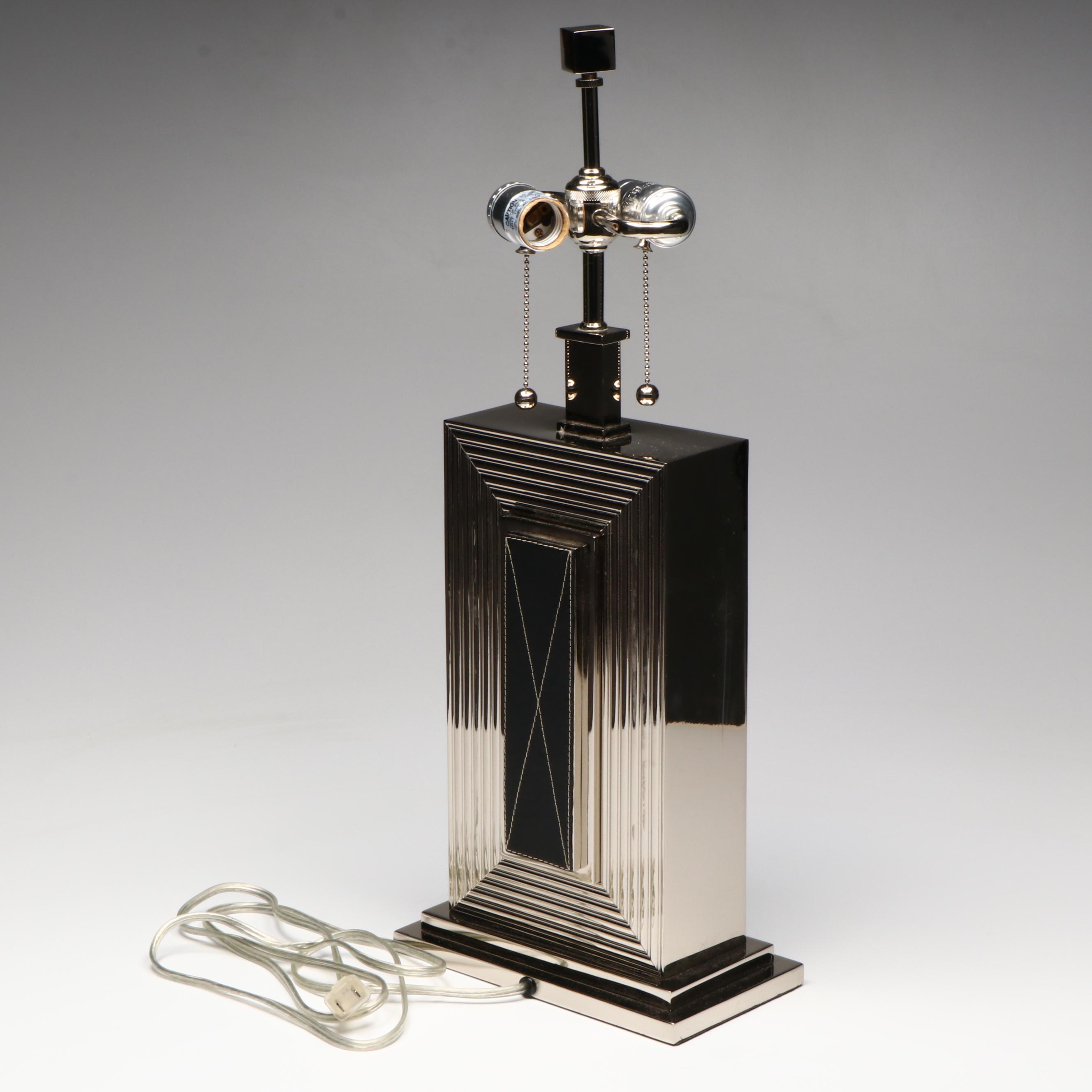 John Richard Gloss Metal Table Lamp