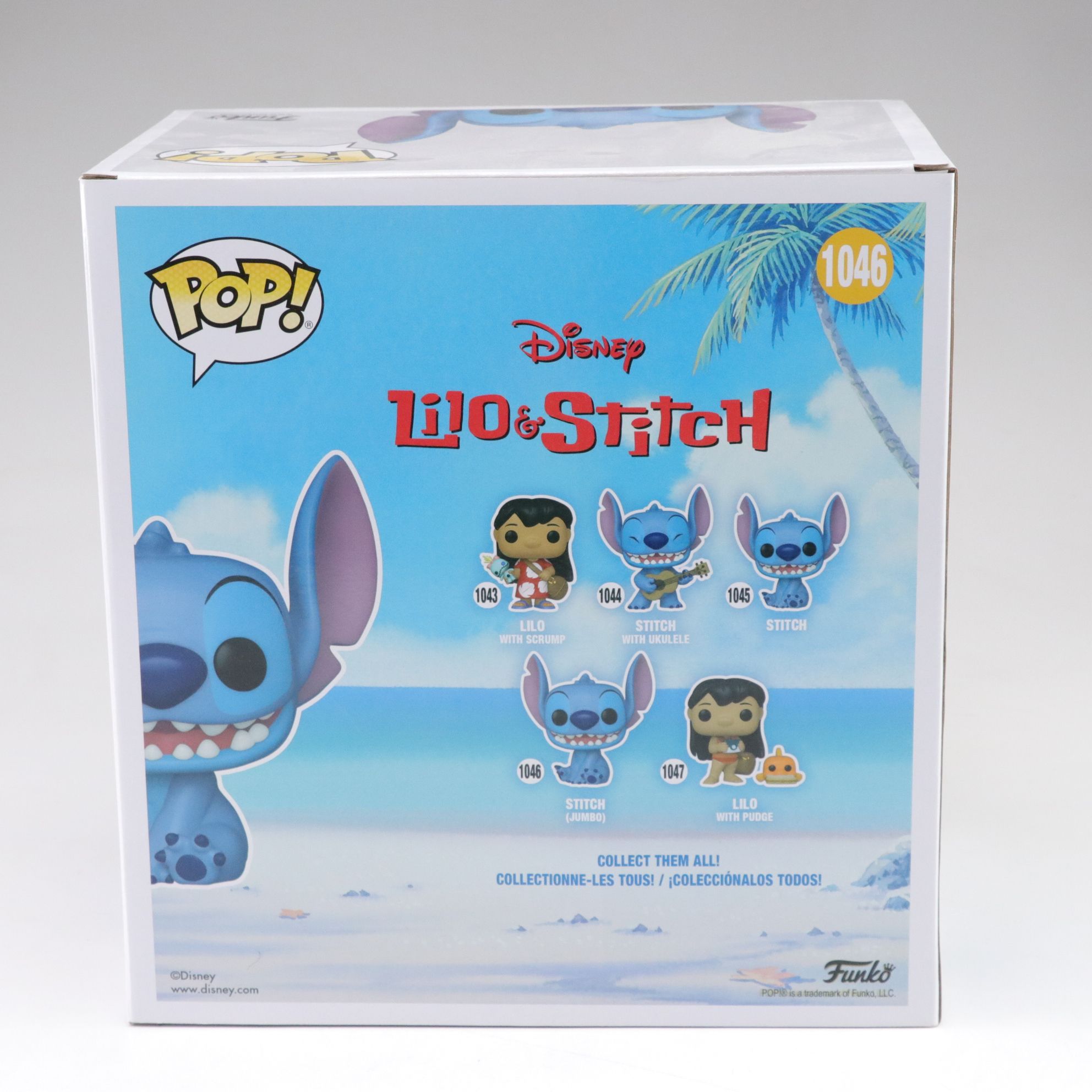 Disney Jumbo Stitch & Minions Funko Pop! Vinyl Figurines