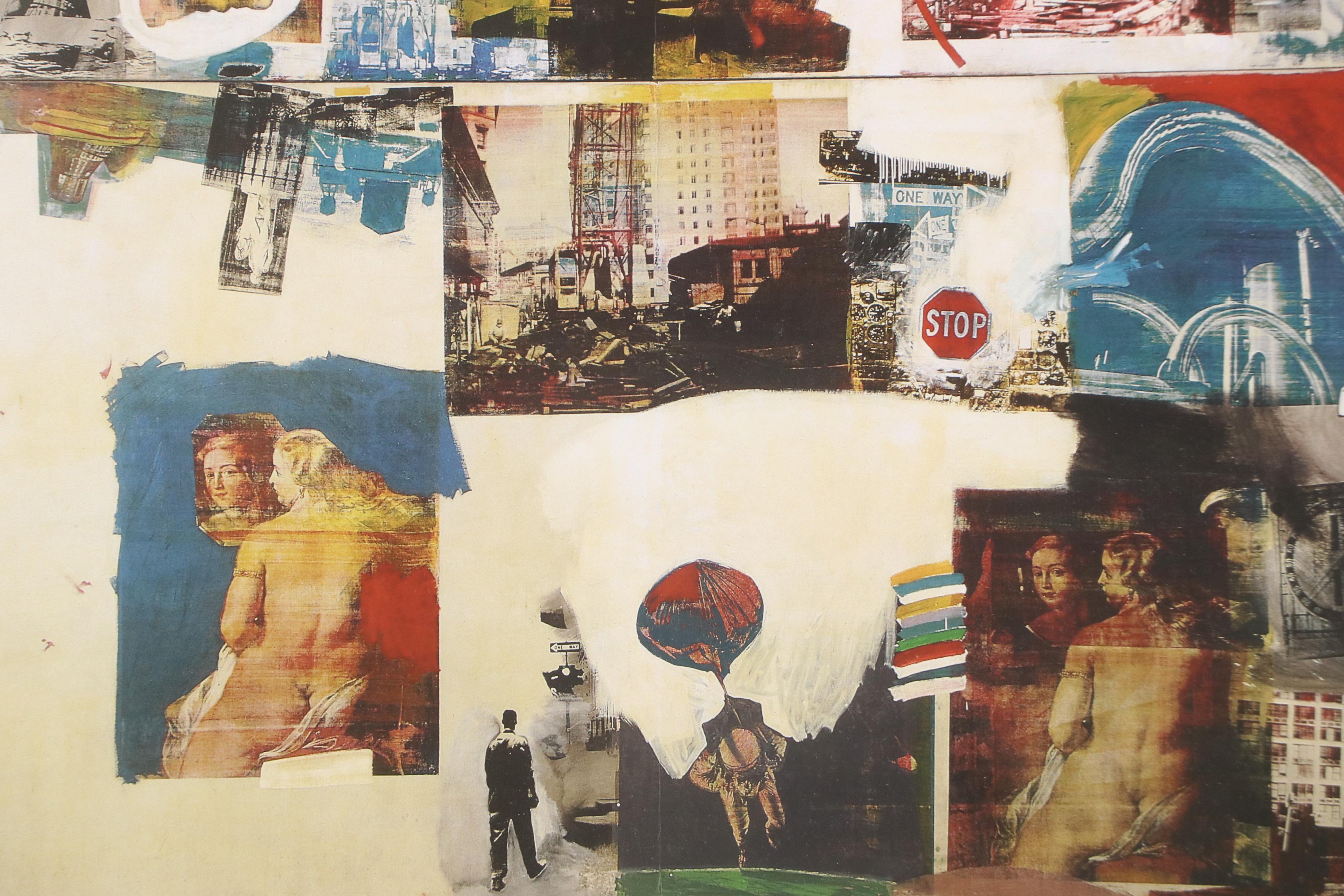 Offset Lithograph After Robert Rauschenberg "Skyway," 1986