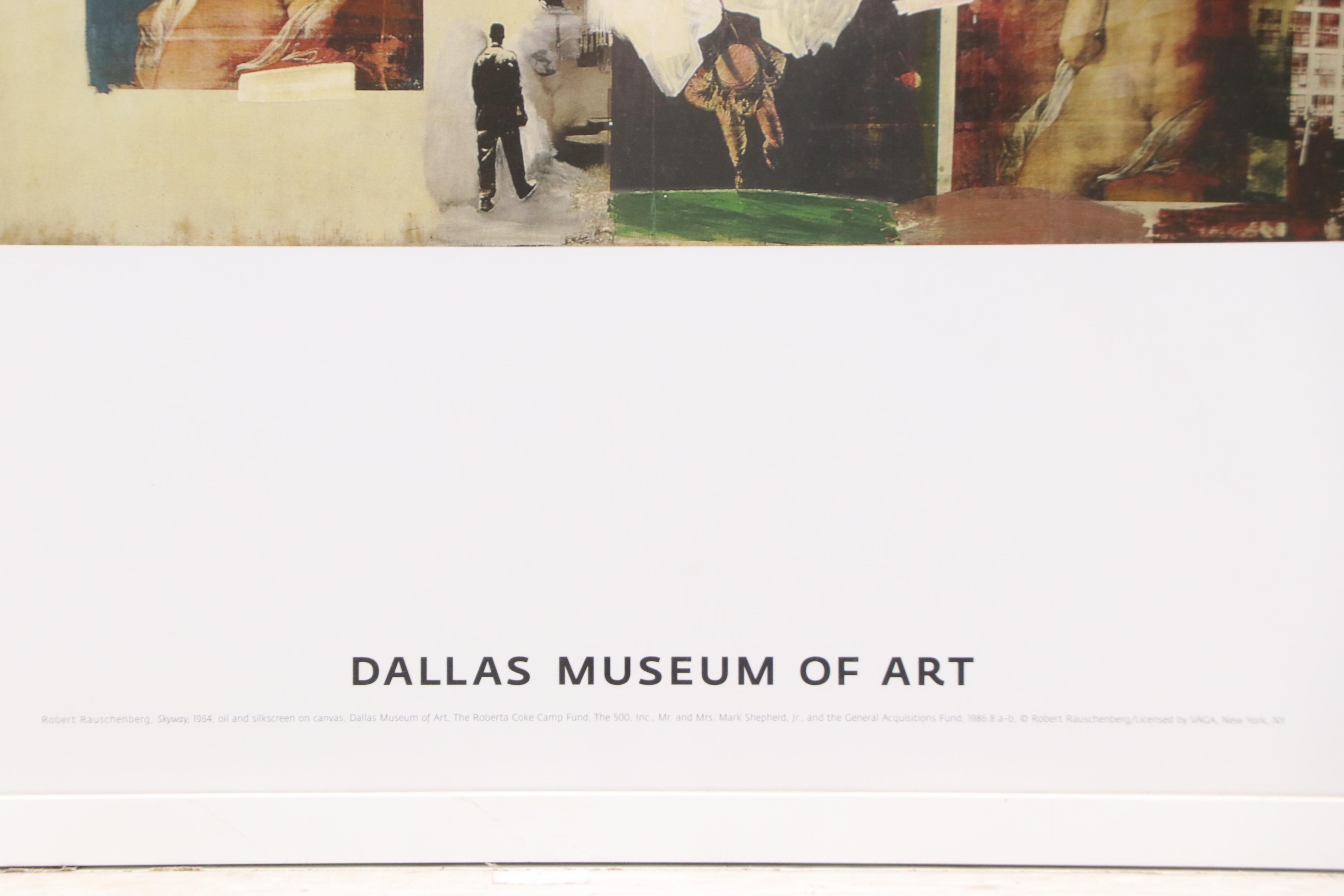 Offset Lithograph After Robert Rauschenberg "Skyway," 1986