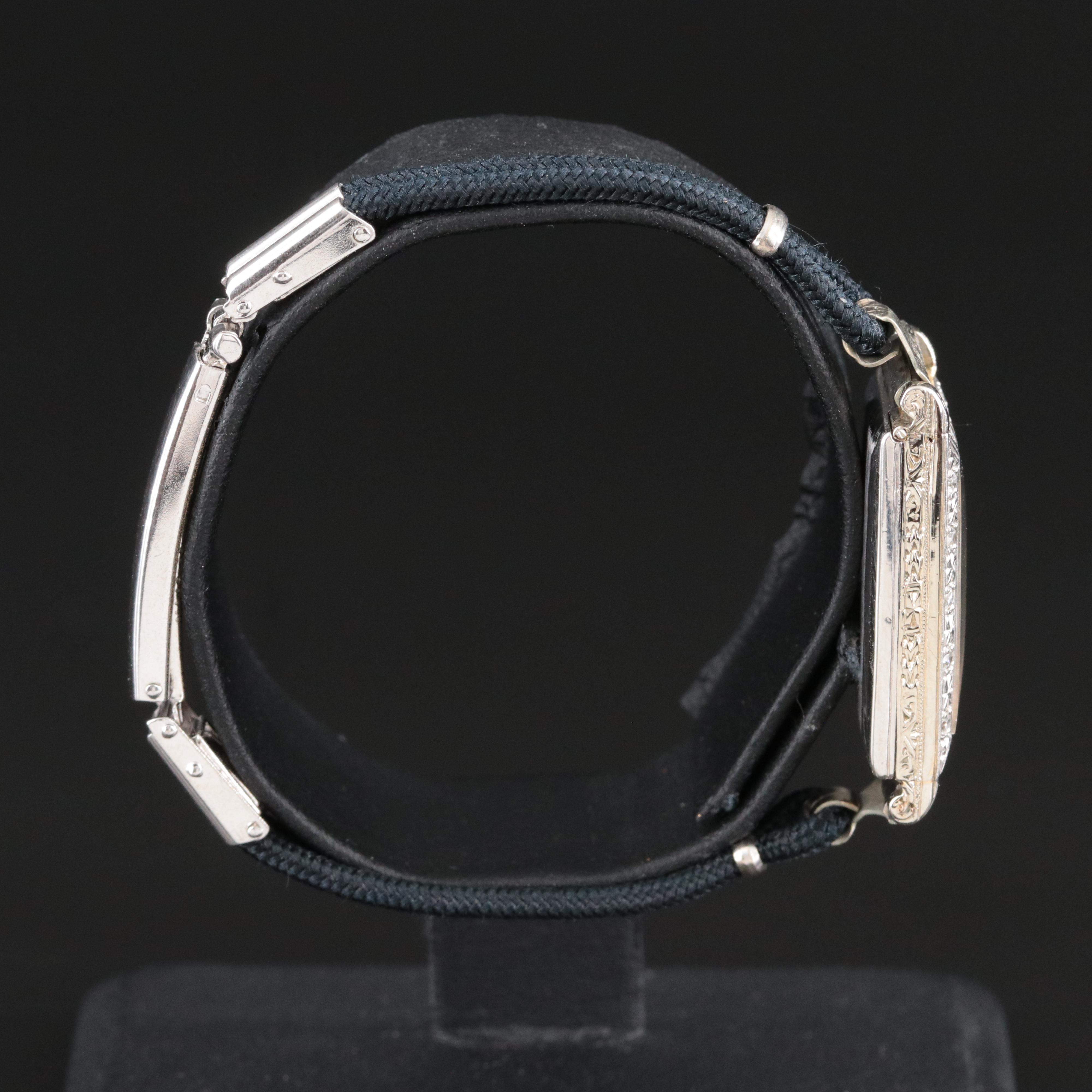 Art Deco Dione Platinum & 18K Diamond Watch