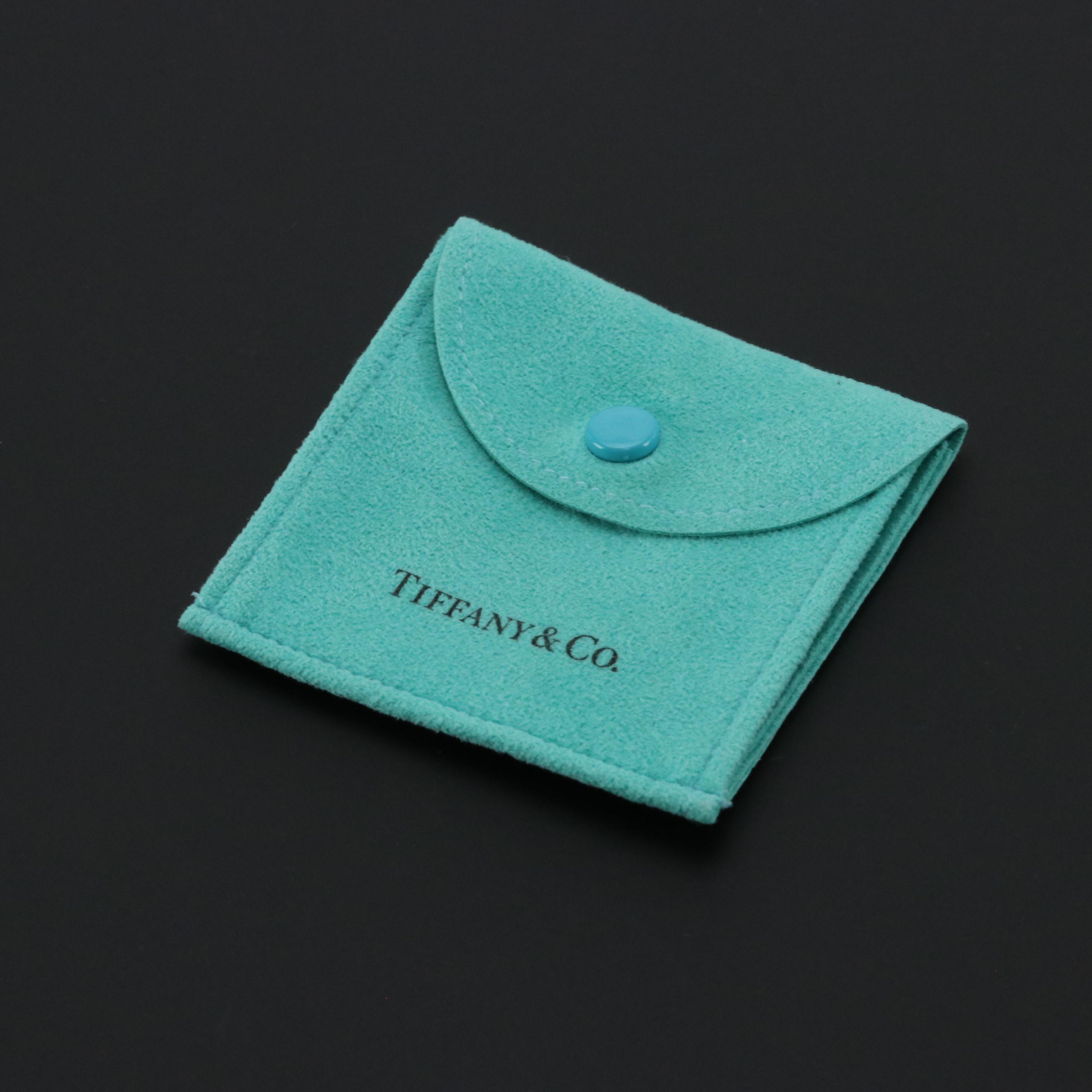 Tiffany & Co. Sterling T & Co. 1837 Bar Pendant Necklace