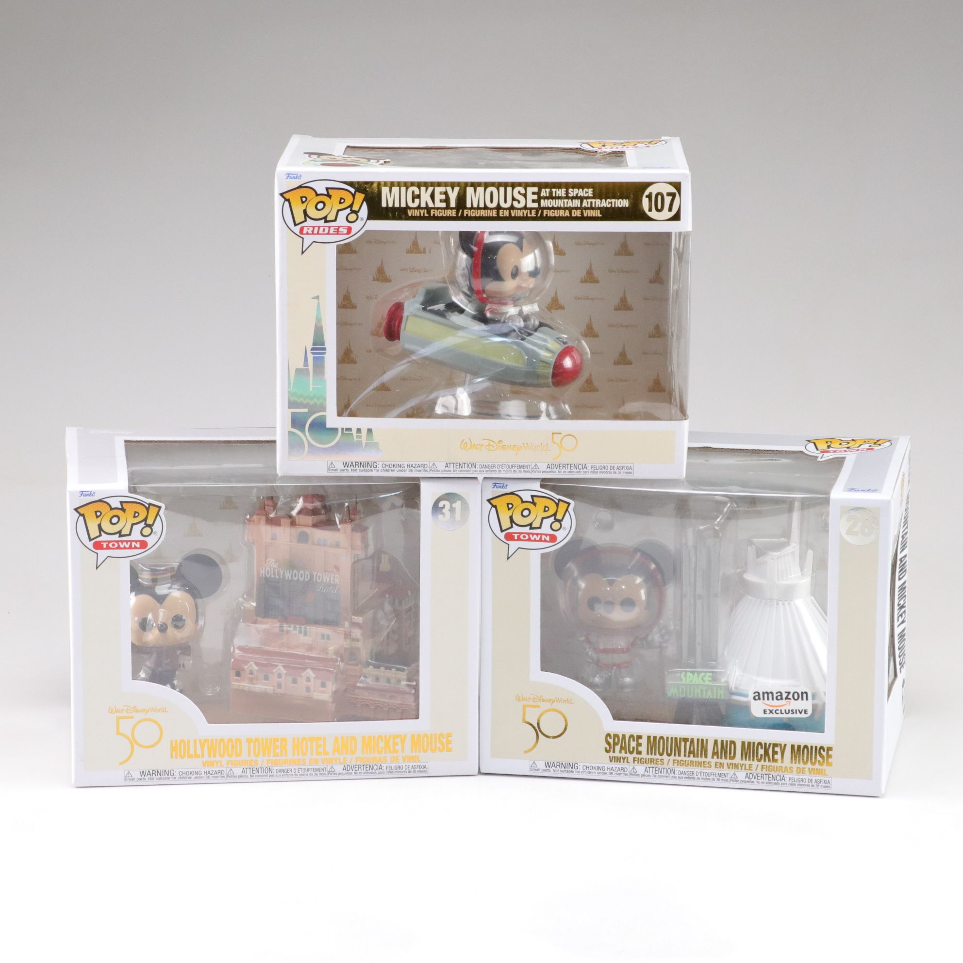 Disney World 50th Anniversary Funko Pop! Vinyl Figurines