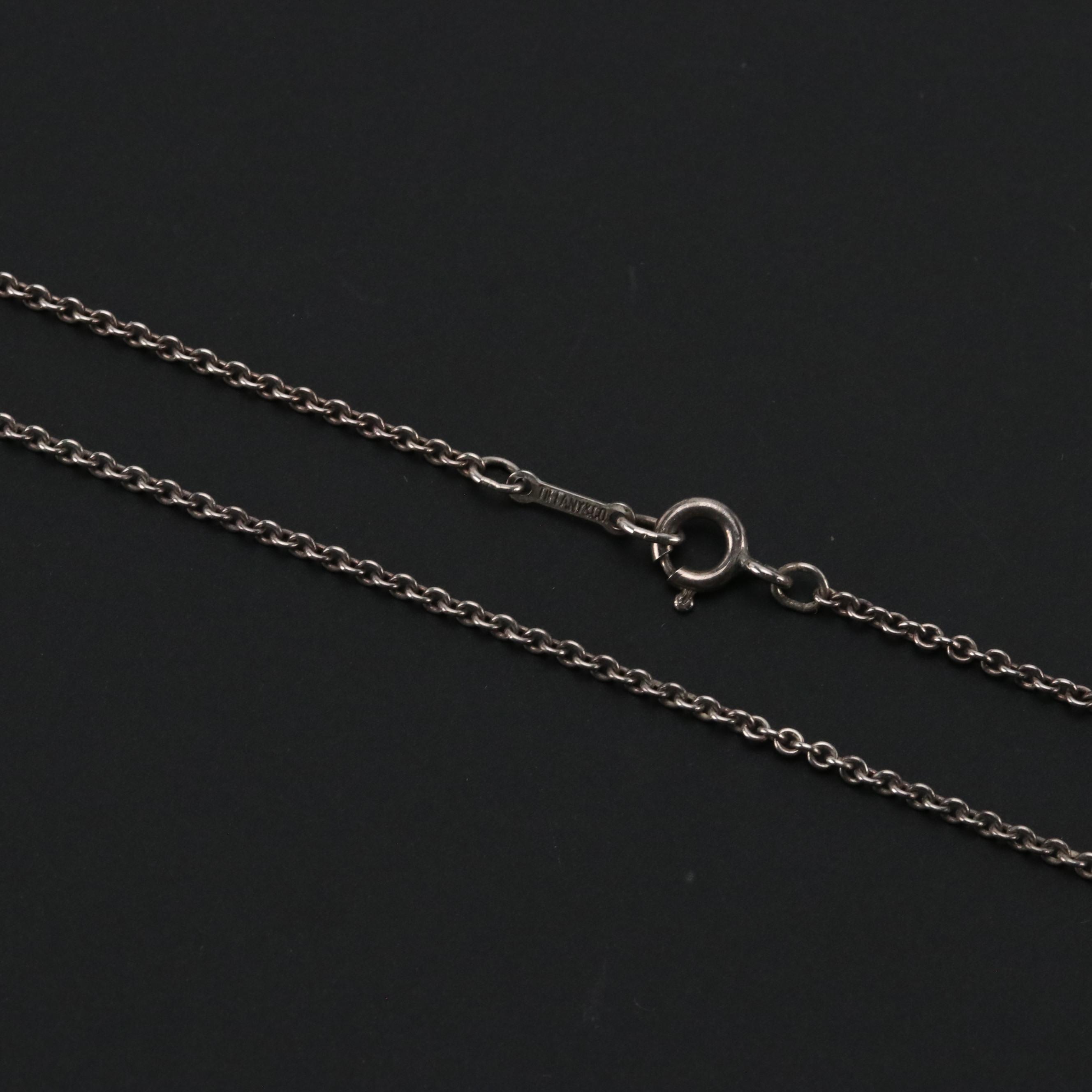 Elsa Peretti for Tiffany & Co. Sterling Open Heart Pendant Necklace