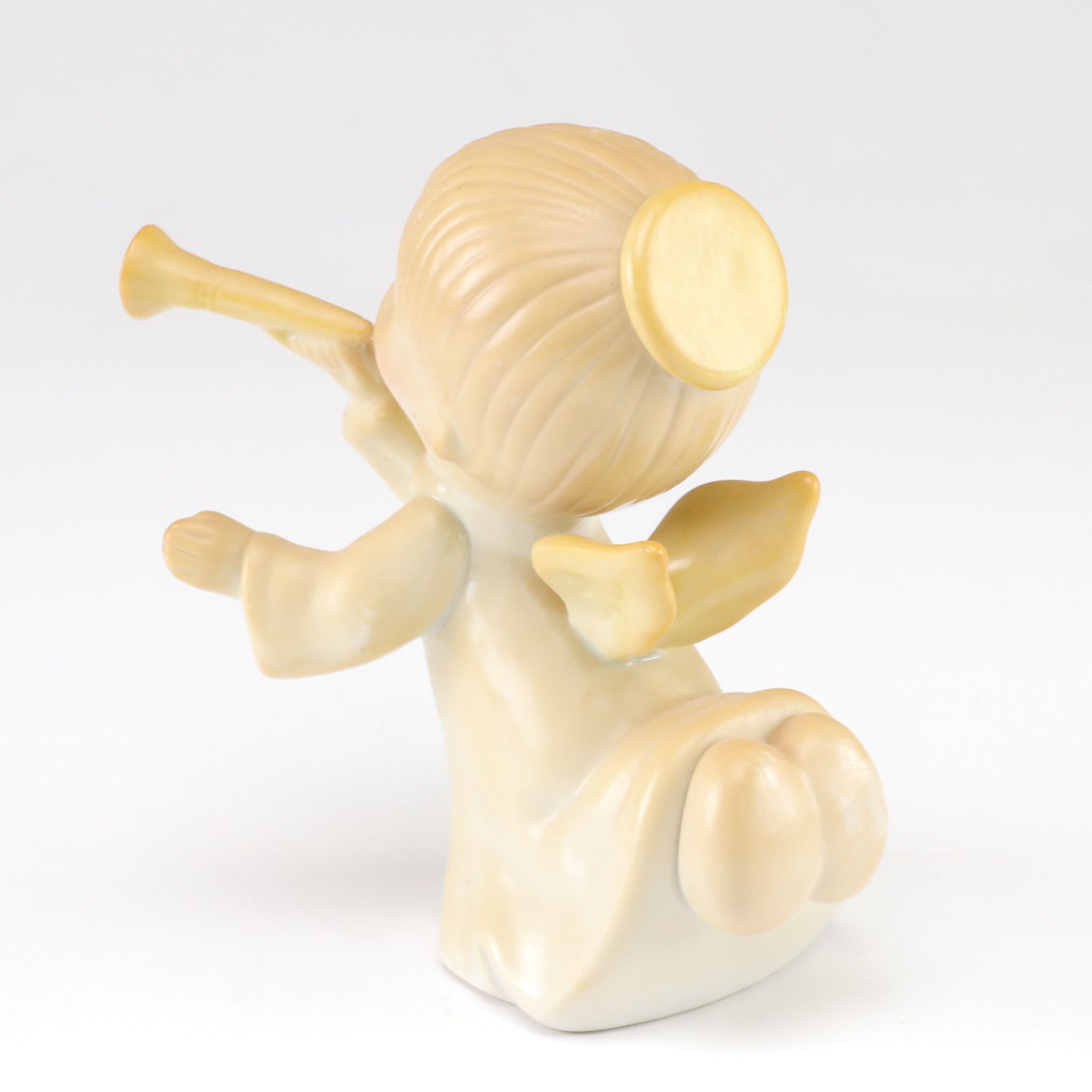 Precious Moments Angel Statues with Japanese Chalkware Kissing Angels