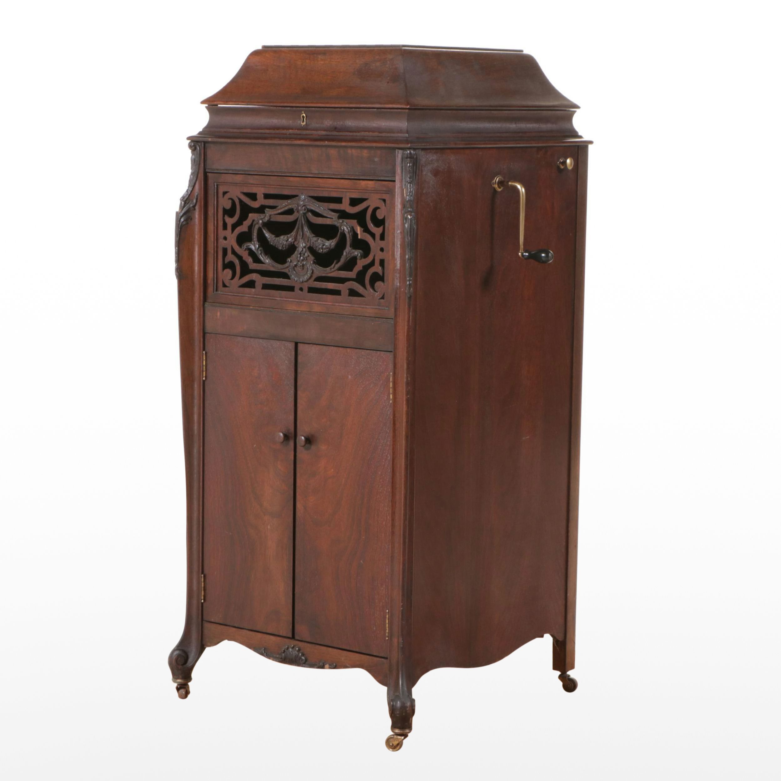 Antique Silvertone Phonograph