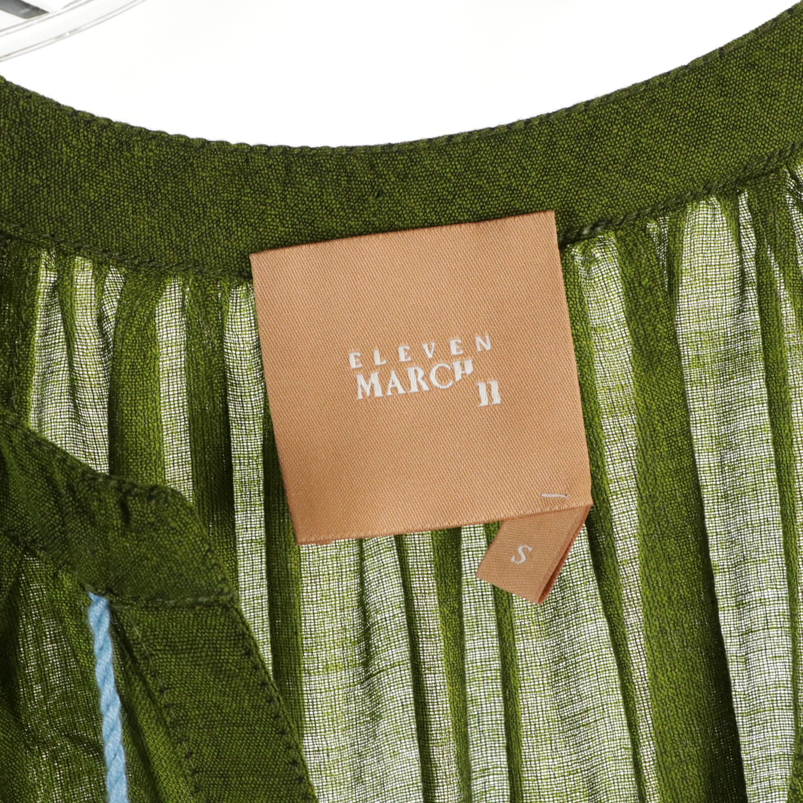 Rick Owens Lilies Draped Midi Dress W/ March Eleven Linen & Cotton Maxi Dresses