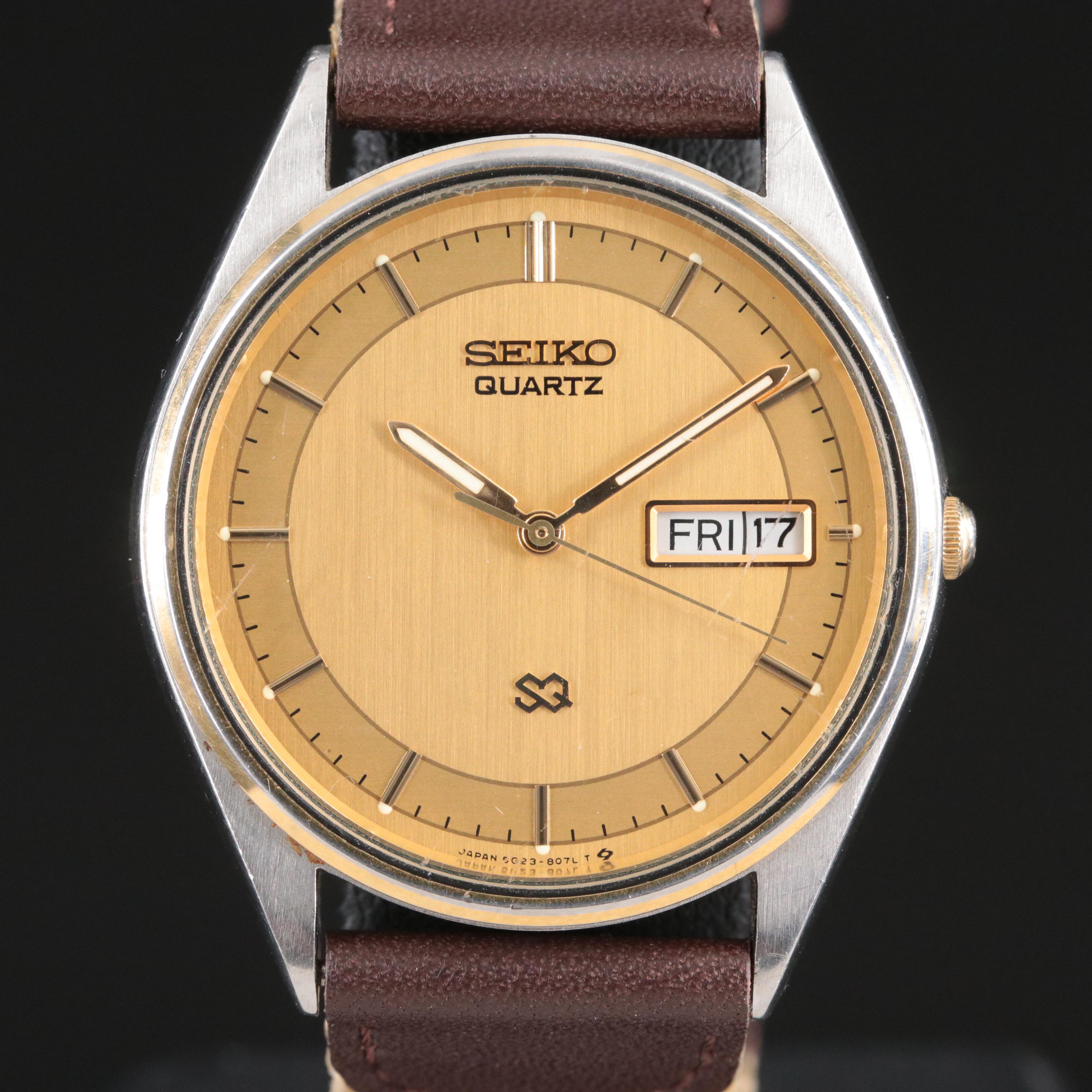 Seiko Quartz Day Date Quartz Watch