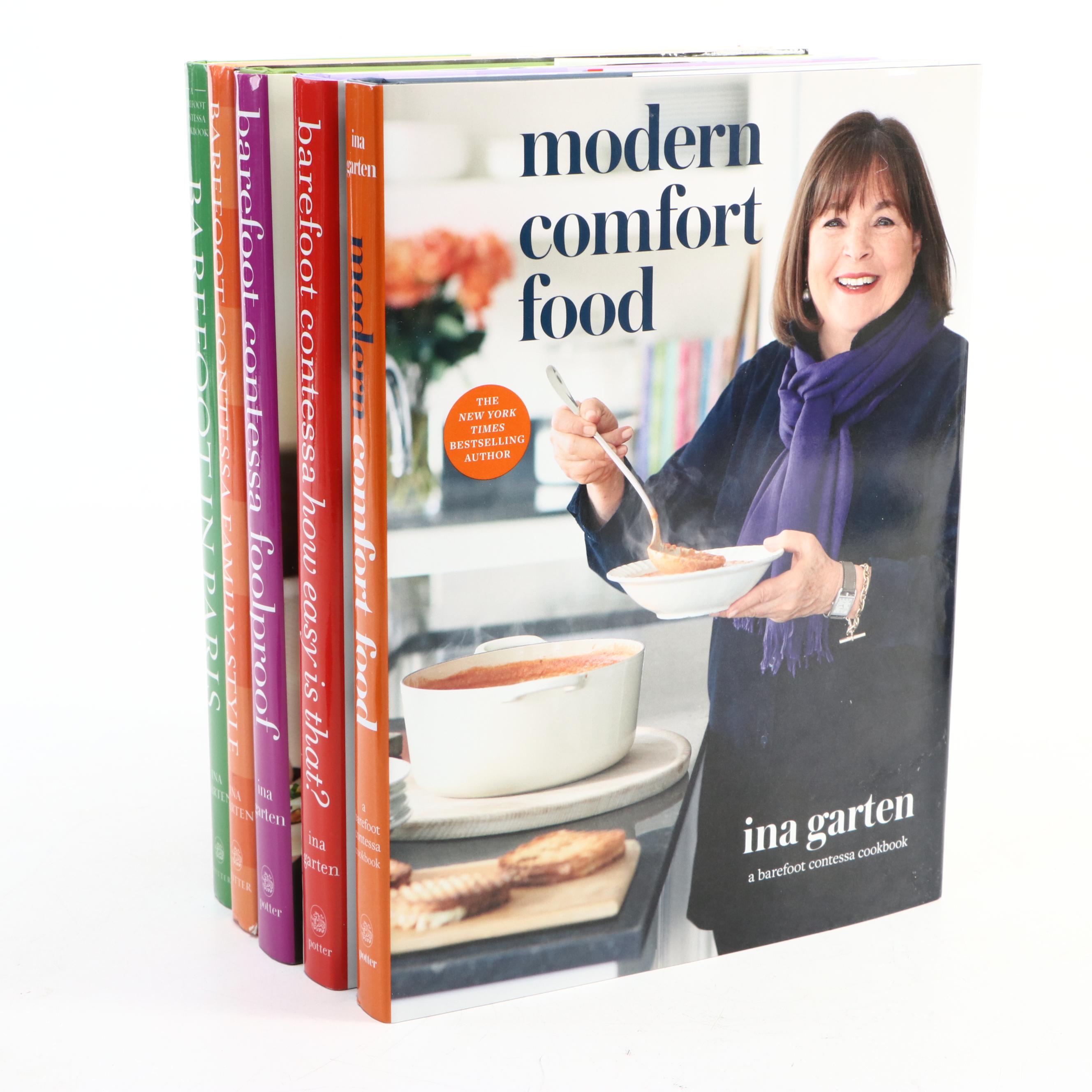 First Edition "Barefoot in Paris" and More Cookbooks by Ina Garten