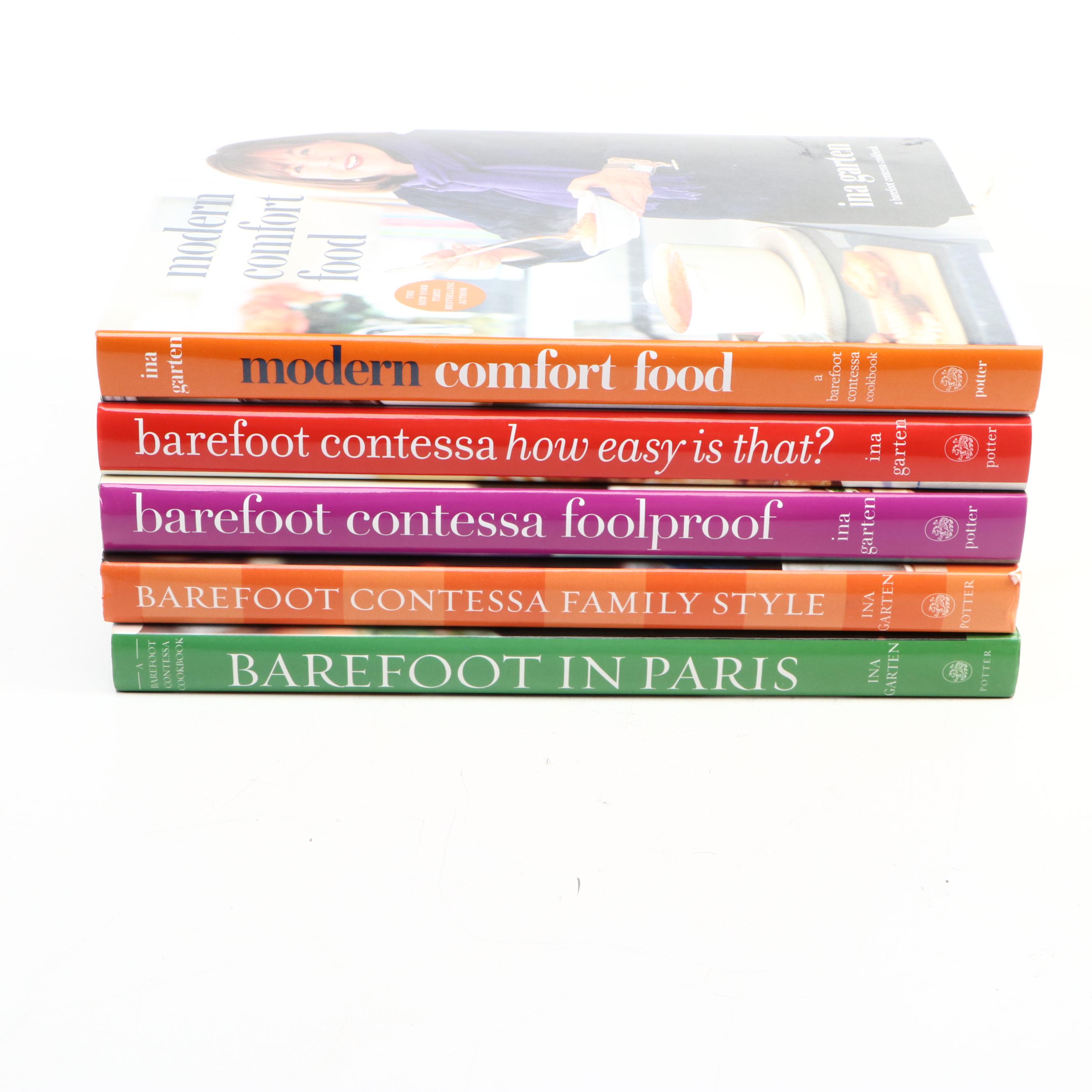 First Edition "Barefoot in Paris" and More Cookbooks by Ina Garten