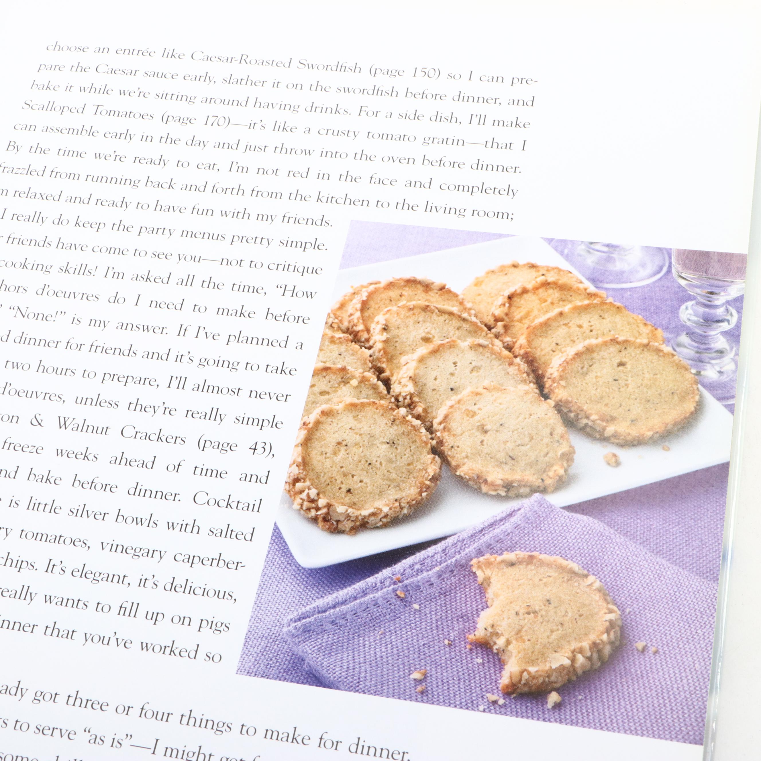 First Edition "Barefoot in Paris" and More Cookbooks by Ina Garten