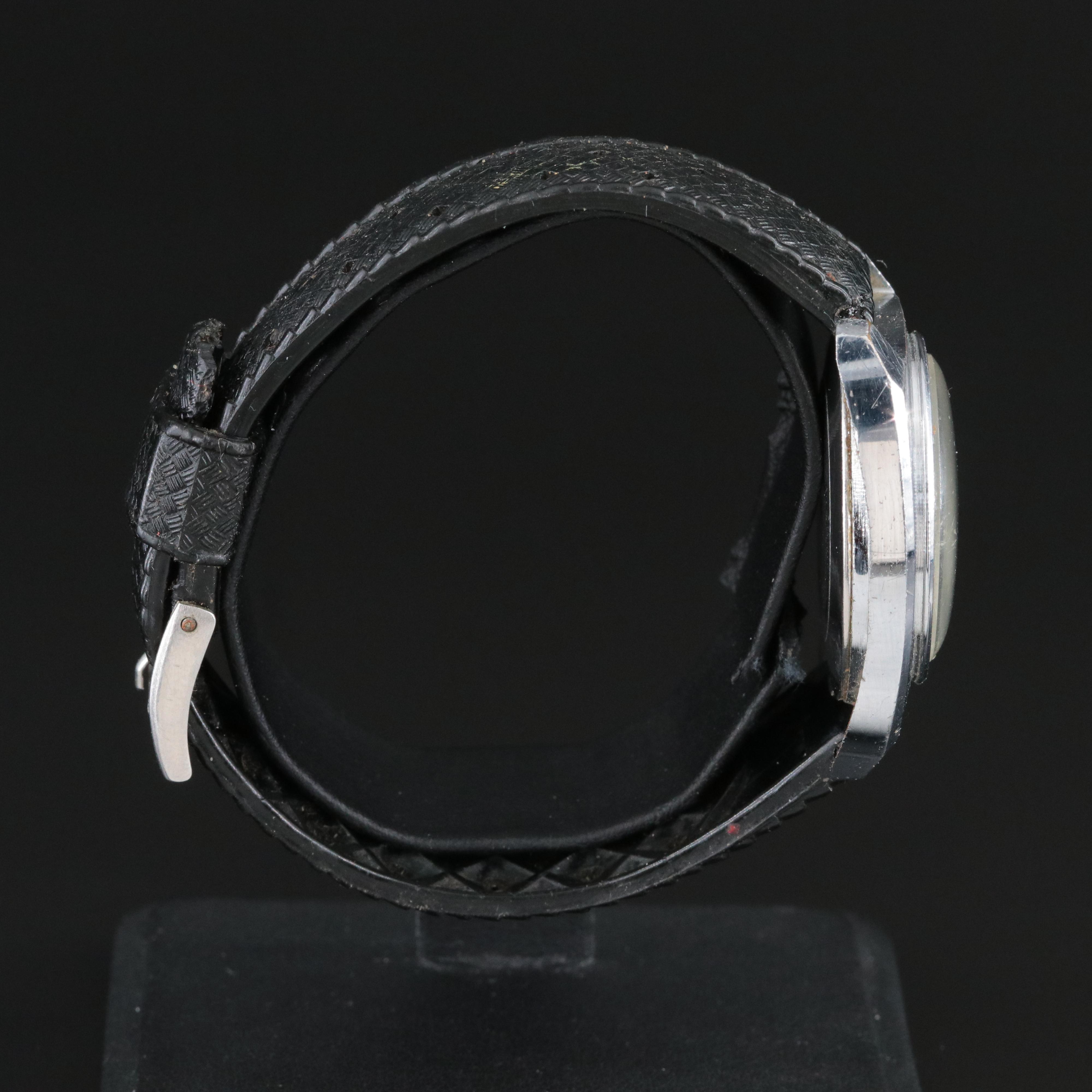 Timex Water Resistant Blue Dial Date Watch