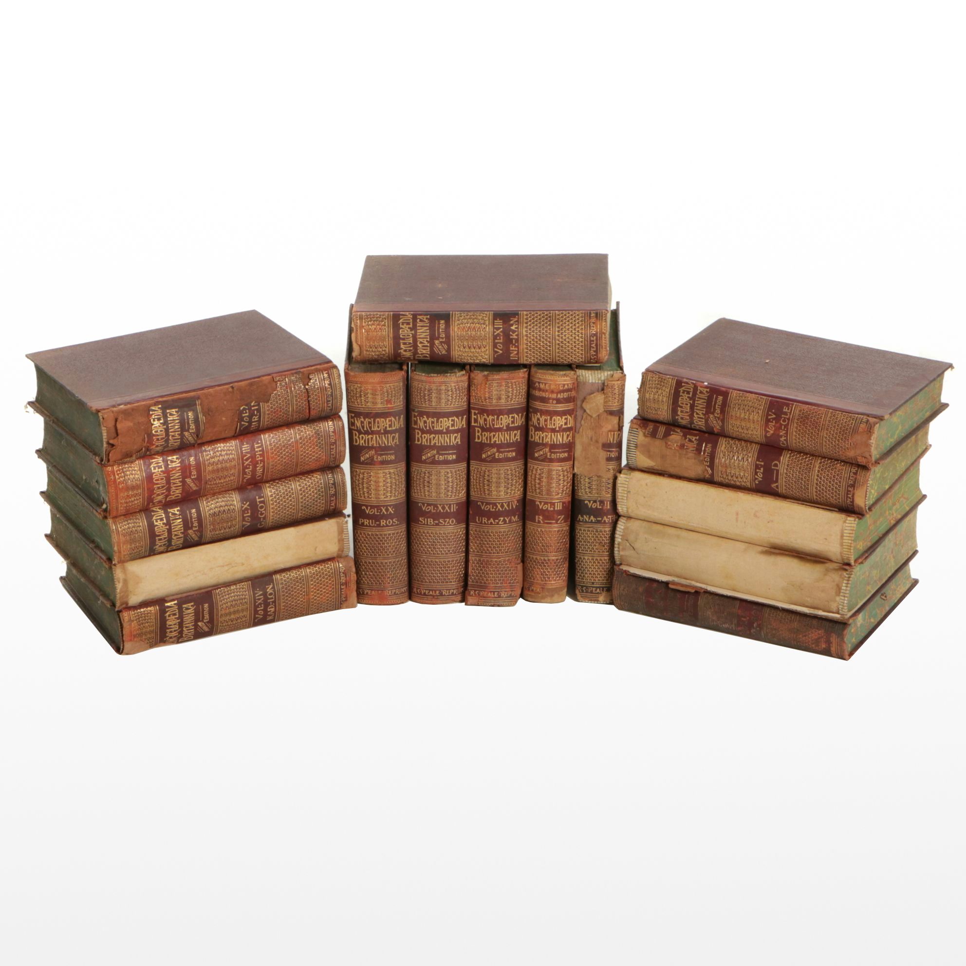 Ninth Edition "The Encyclopædia Britannica" Collection, 1890