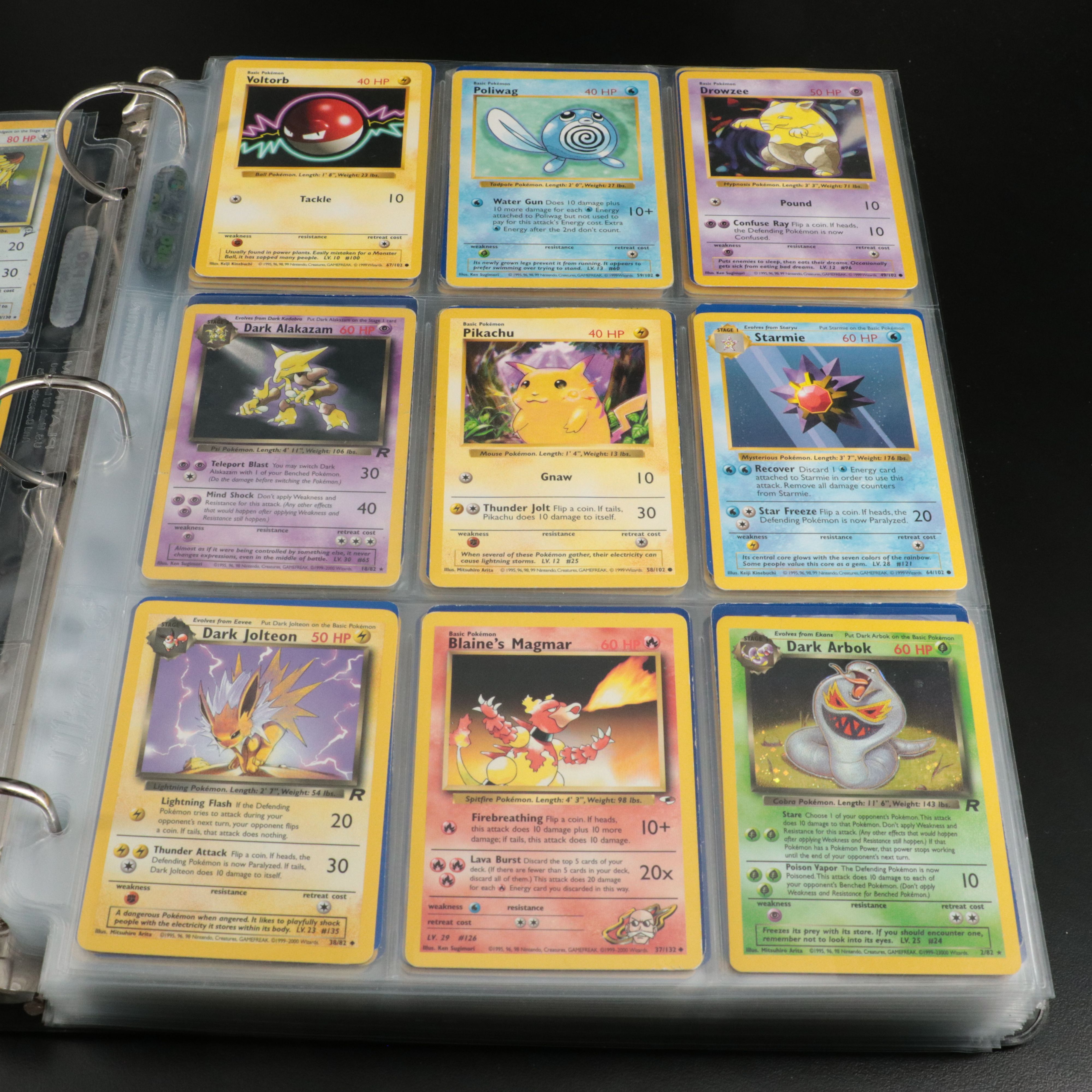 Album of 576 Pokémon Trading Cards, 1990s to 2020s