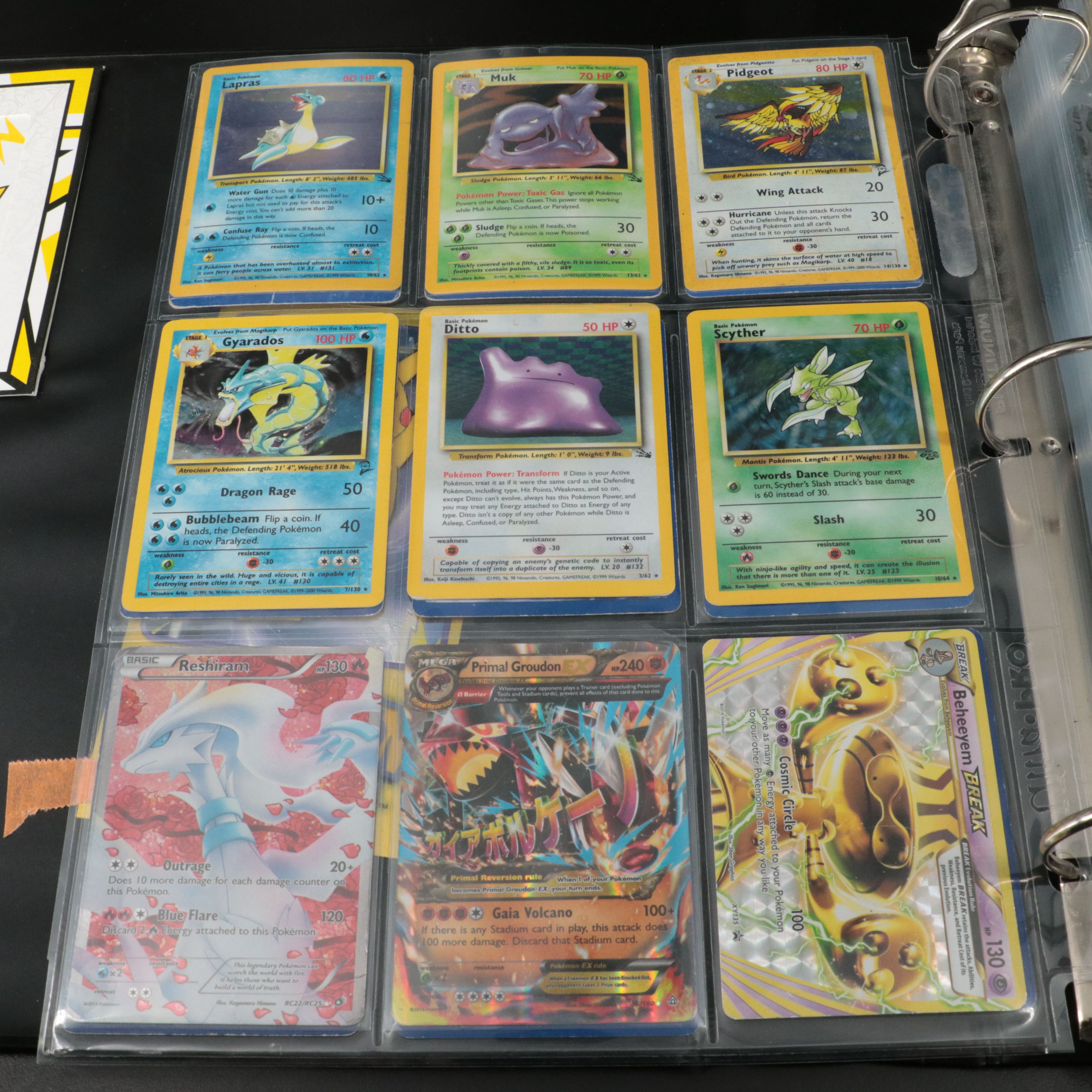 Album of 576 Pokémon Trading Cards, 1990s to 2020s