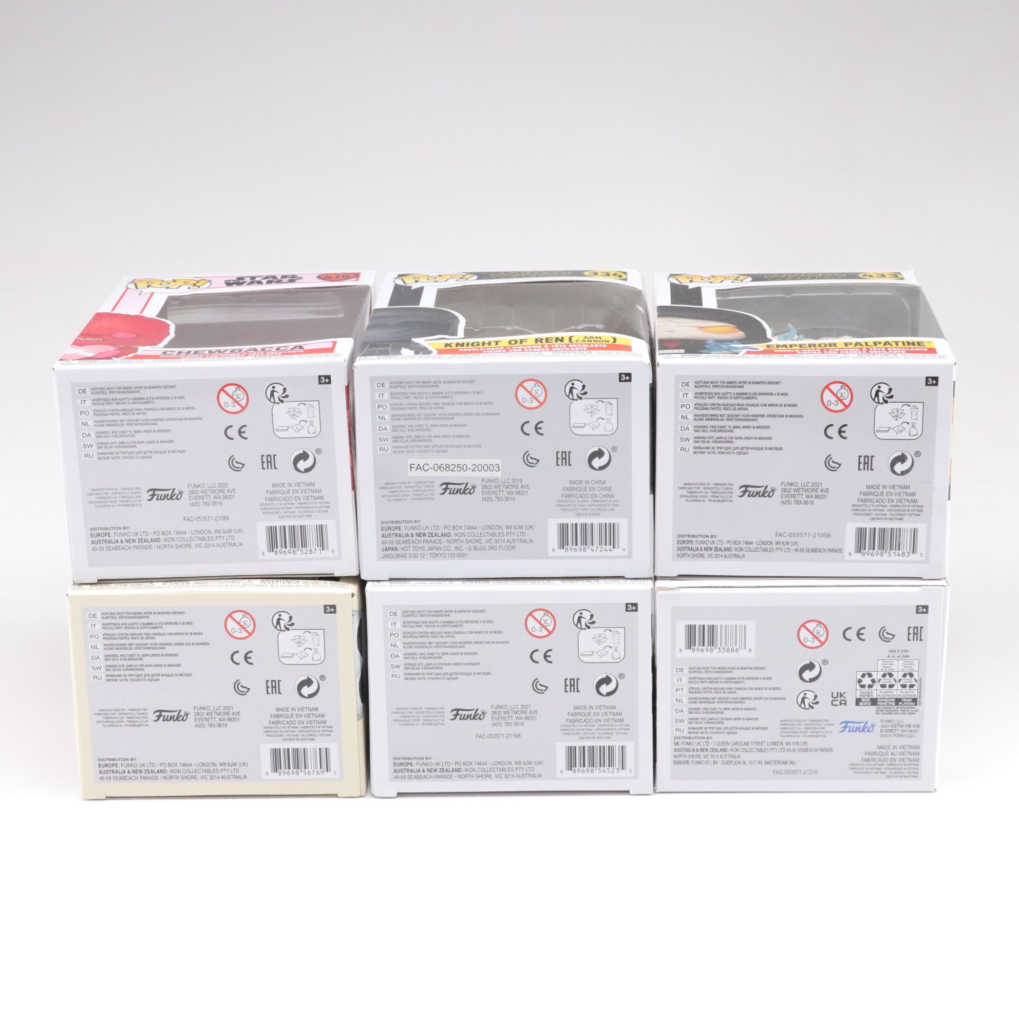 Star Wars Funko Pop! Vinyl Figurine Collection