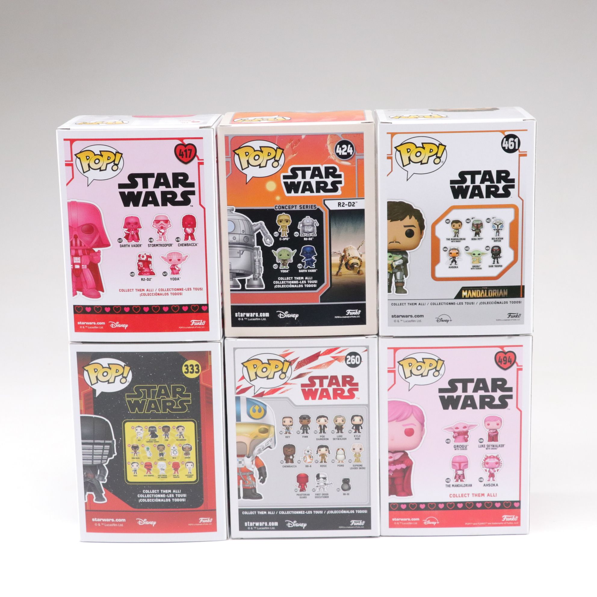 Star Wars Funko Pop! Vinyl Figurine Collection