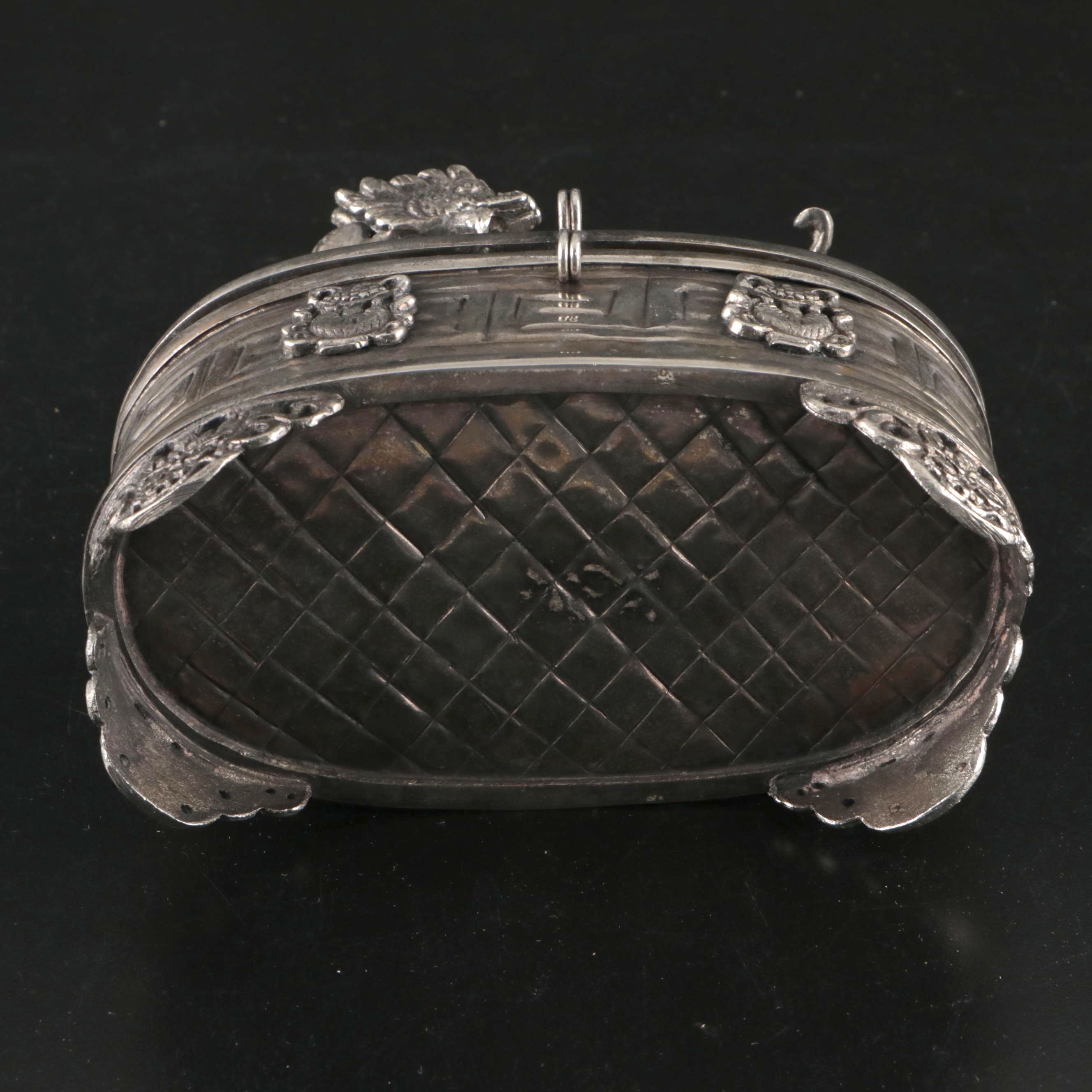 Chinese Dragon-Handled Jewelry Box