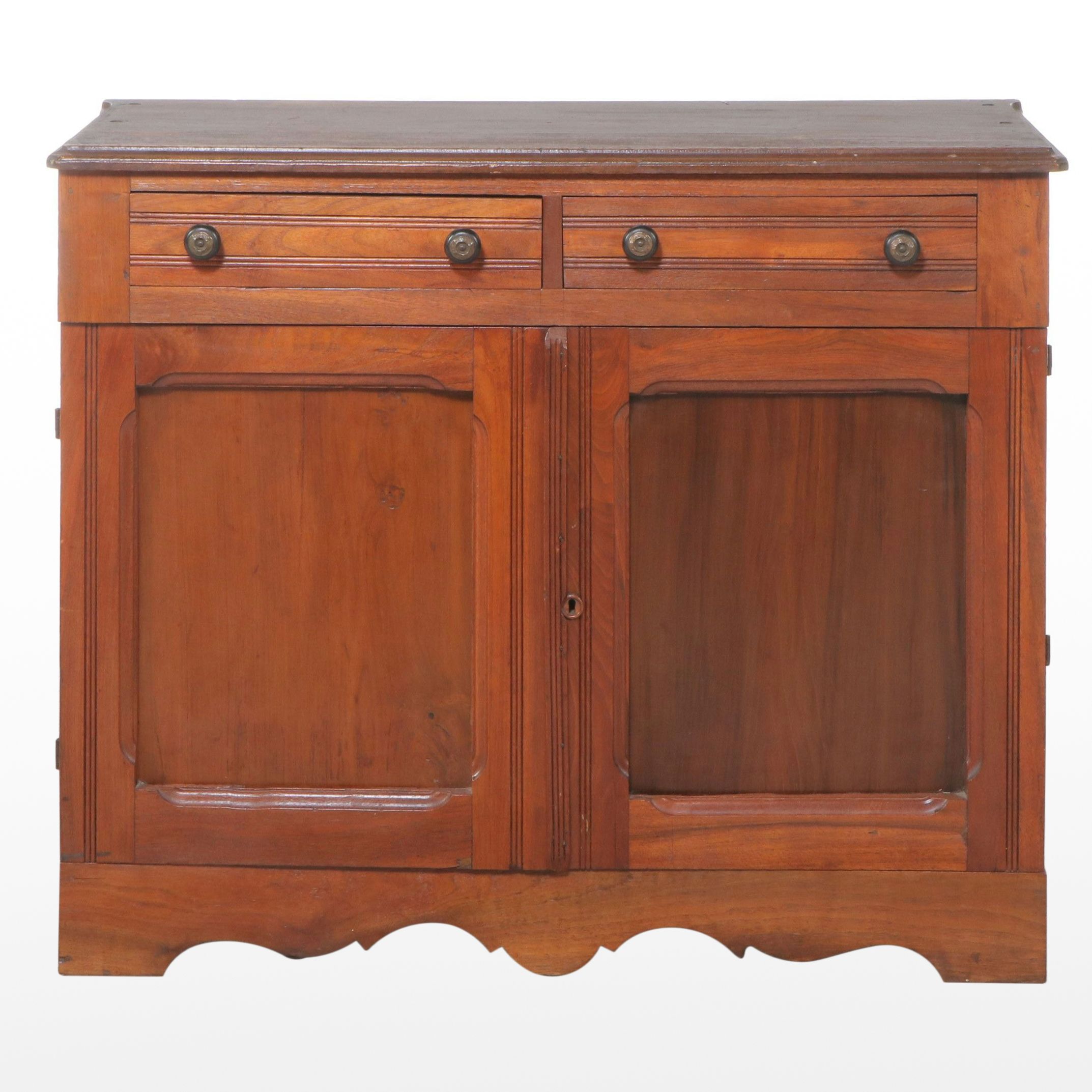 Late Victorian Mahogany Washstand, Late 19th/Early 20th Century