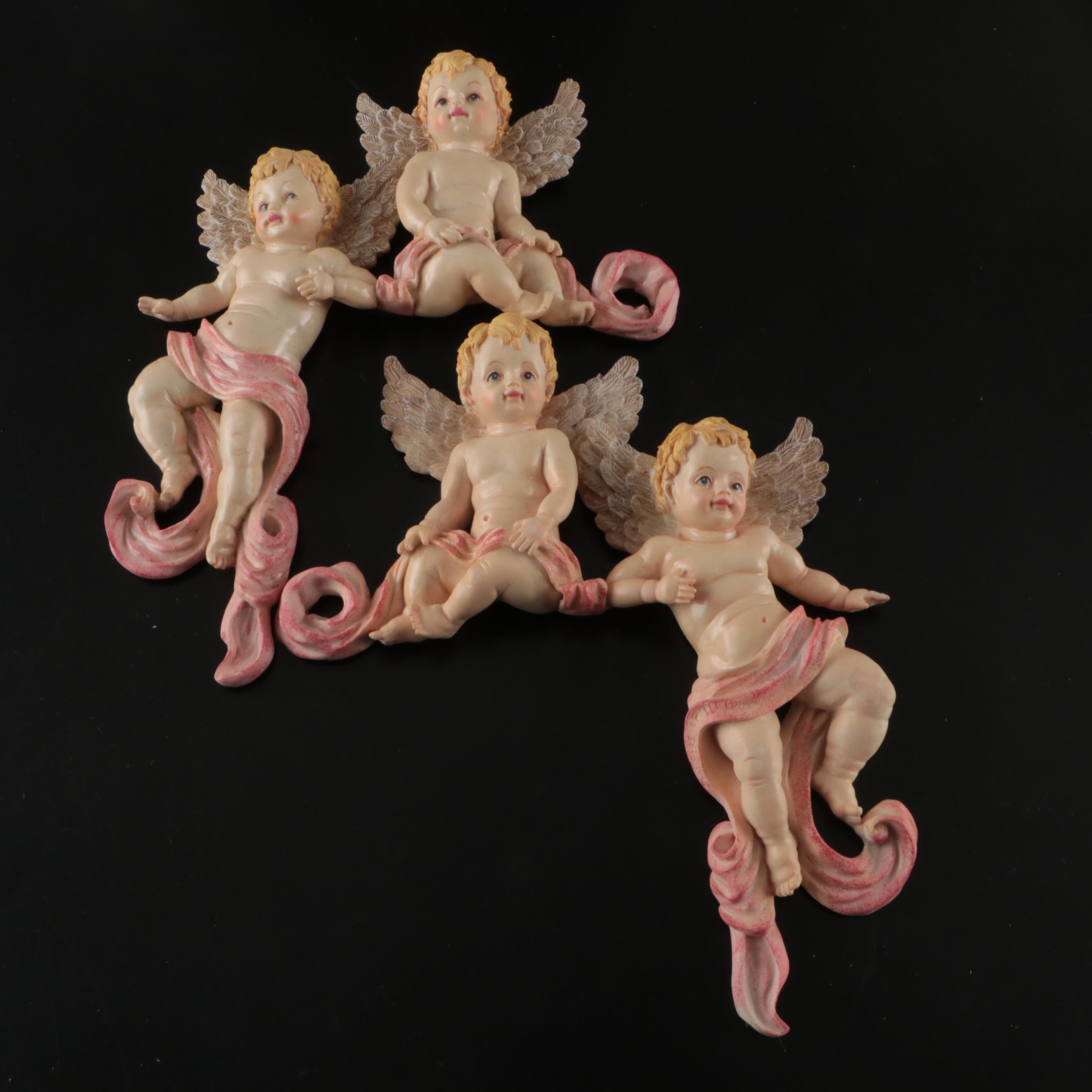 Lenox Angel Figurine with Other Angels and More Christmas Décor