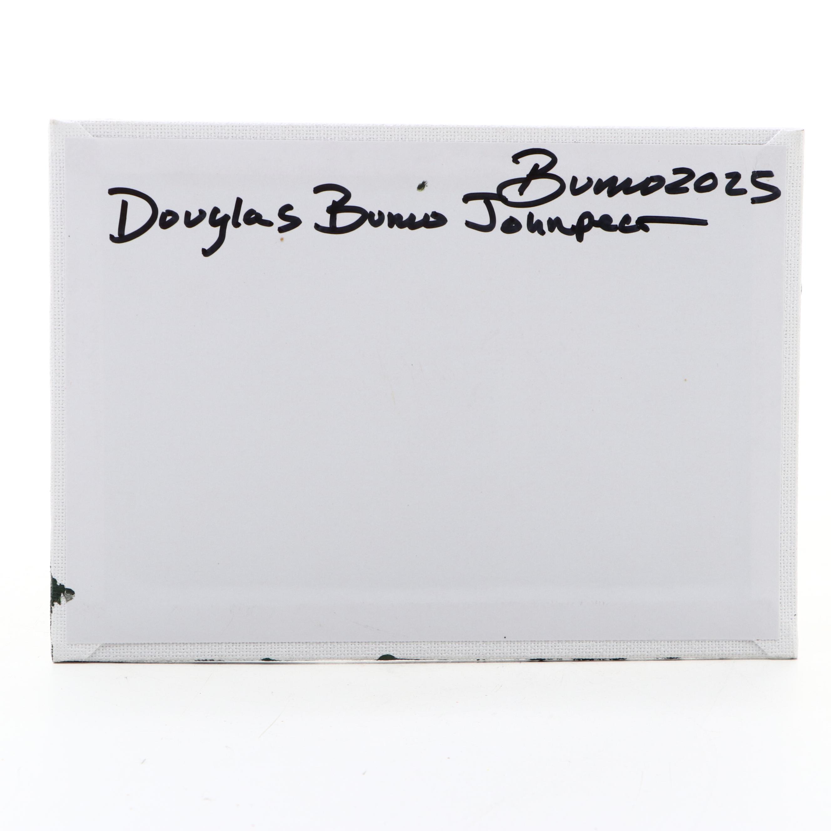 Doug "Bumo" Johnpeer Blossoming Tree Landscape Oil Painting, 2025